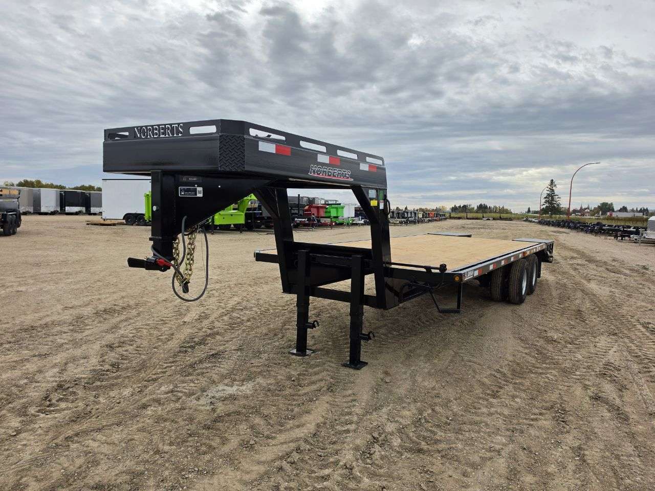 2027 Norbert Gooseneck Flat Deck Trailer