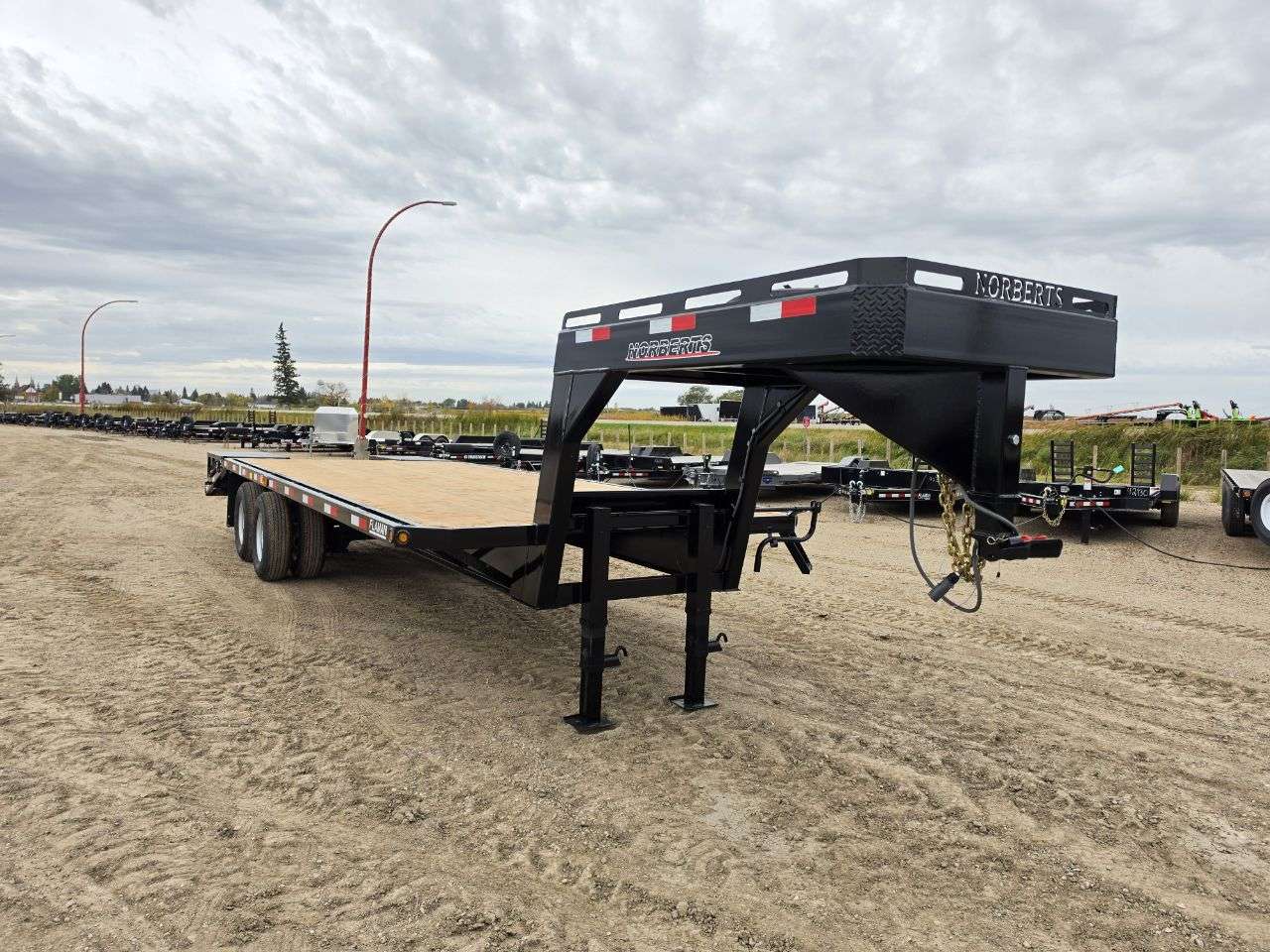 2027 Norbert Gooseneck Flat Deck Trailer