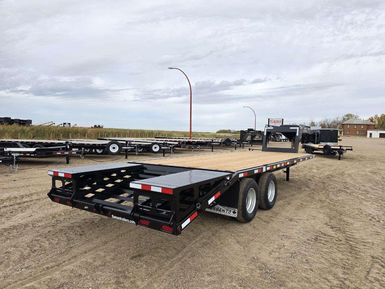 2027 Norbert Gooseneck Flat Deck Trailer