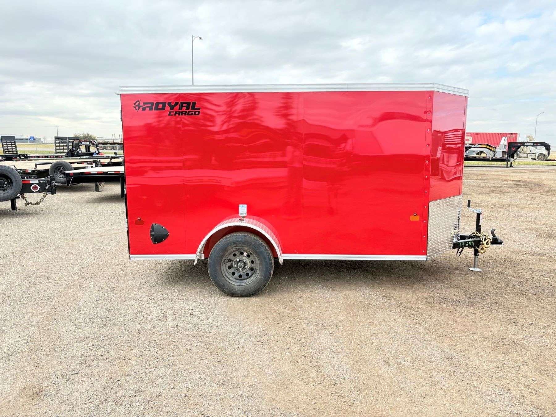 2027 Royal 5'x12' Enclosed Cargo Trailer w/ Ramp Door