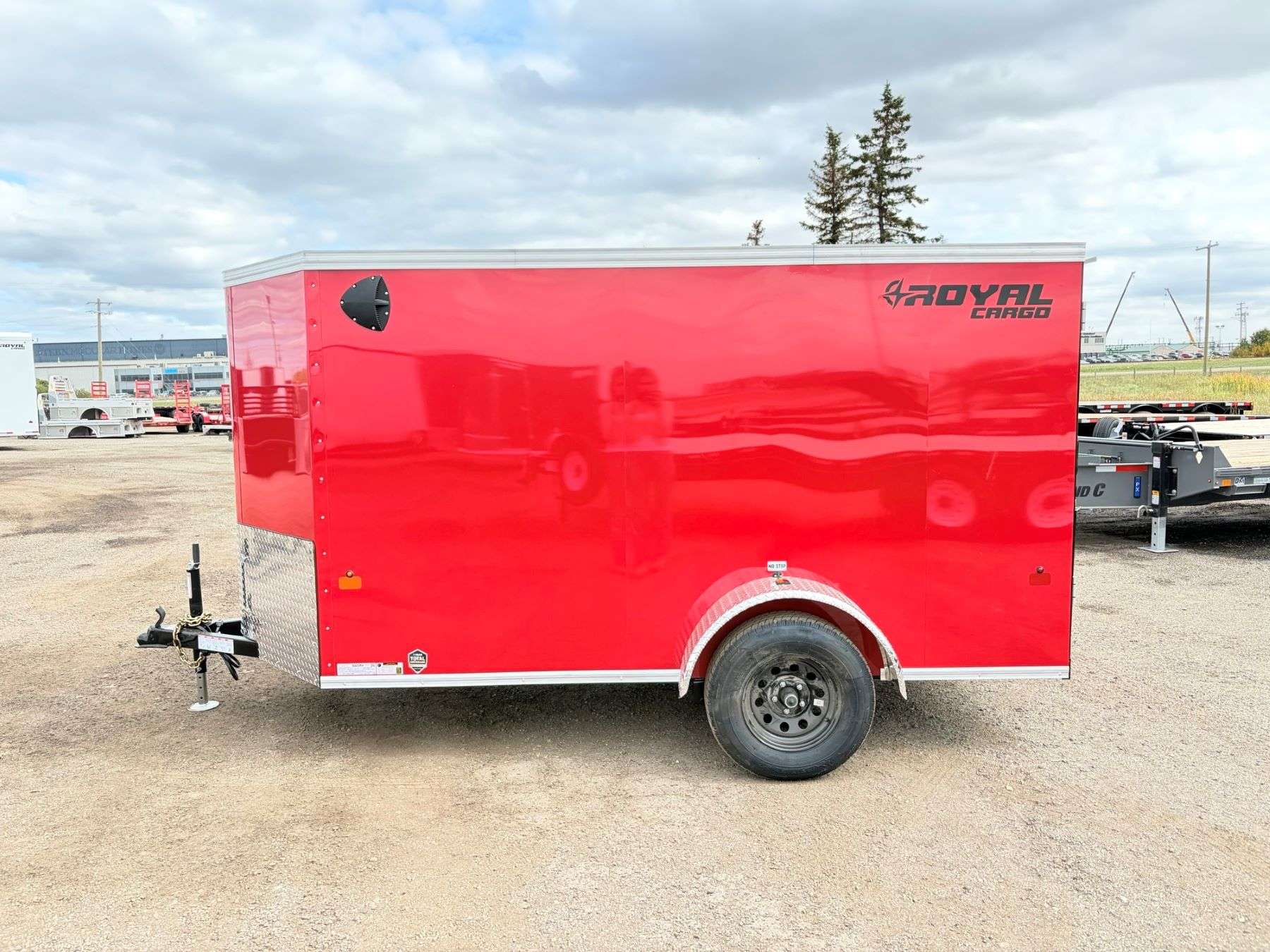 2027 Royal 5'x12' Enclosed Cargo Trailer w/ Ramp Door
