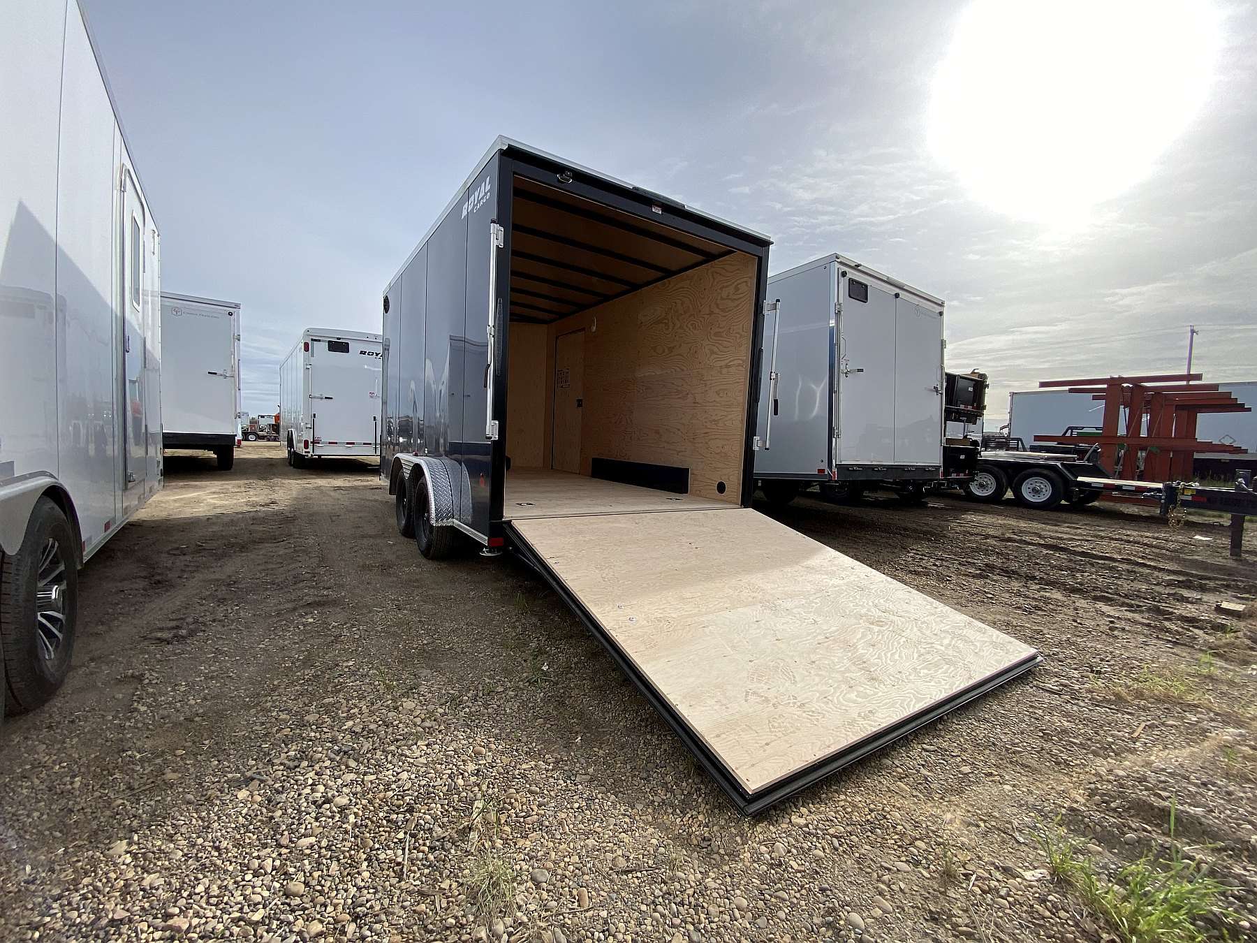 2027 Royal 7.5'x16' Enclosed Cargo w/ Ramp Door
