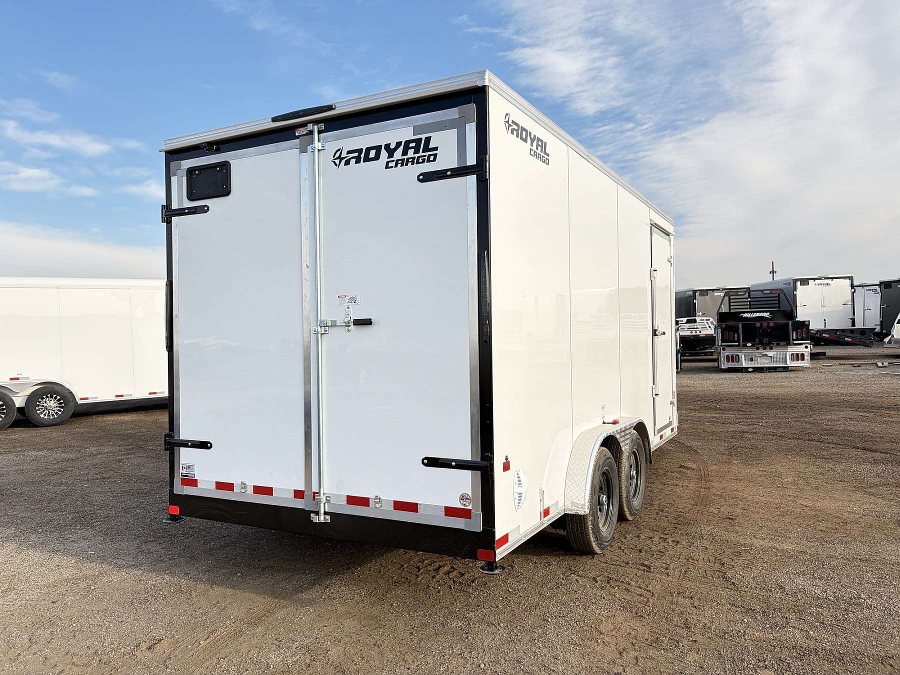 2027 Royal 7.5'x18' Cargo w/ Axle Upgrade and Barn Door