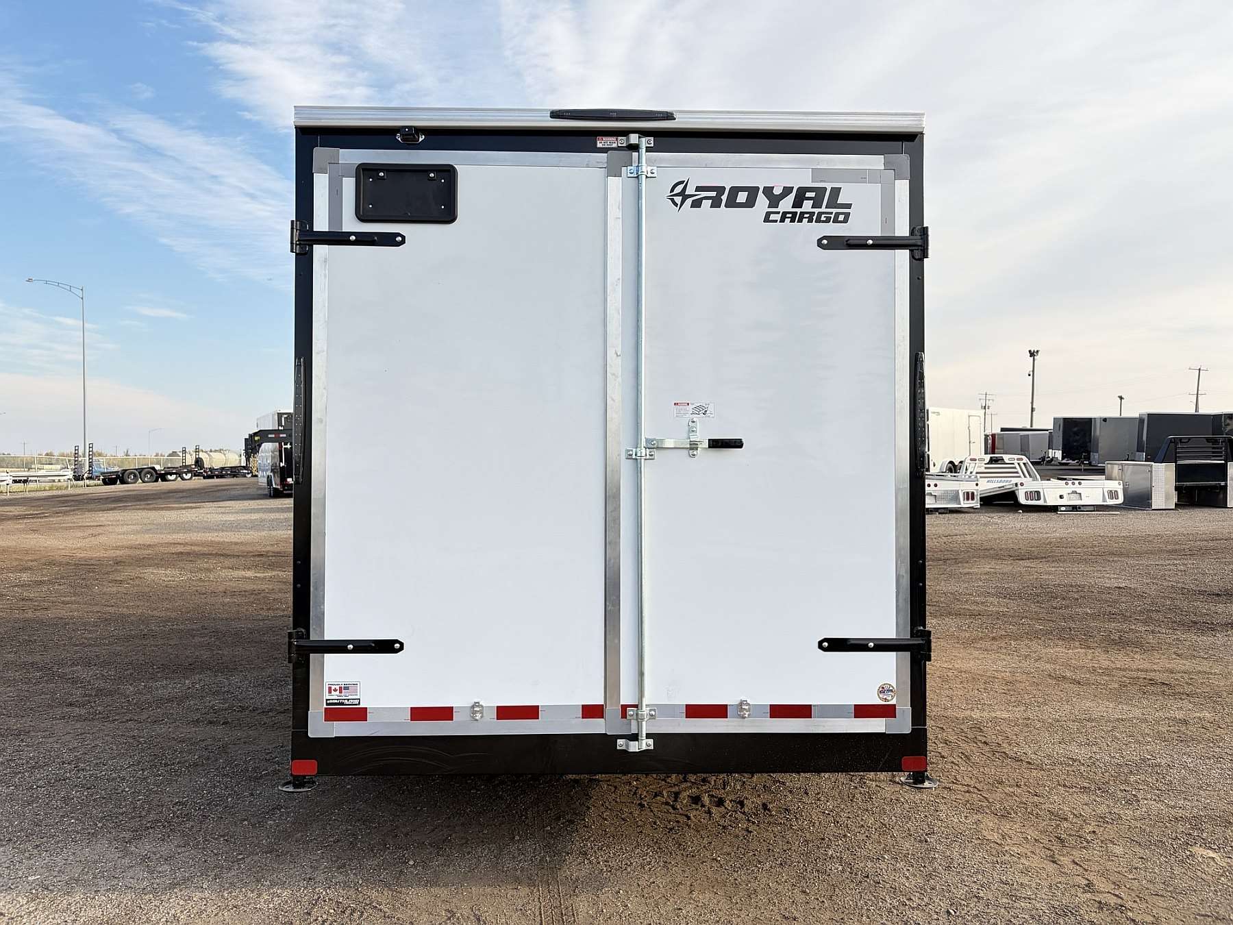 2027 Royal 7.5'x18' Cargo w/ Axle Upgrade and Barn Door