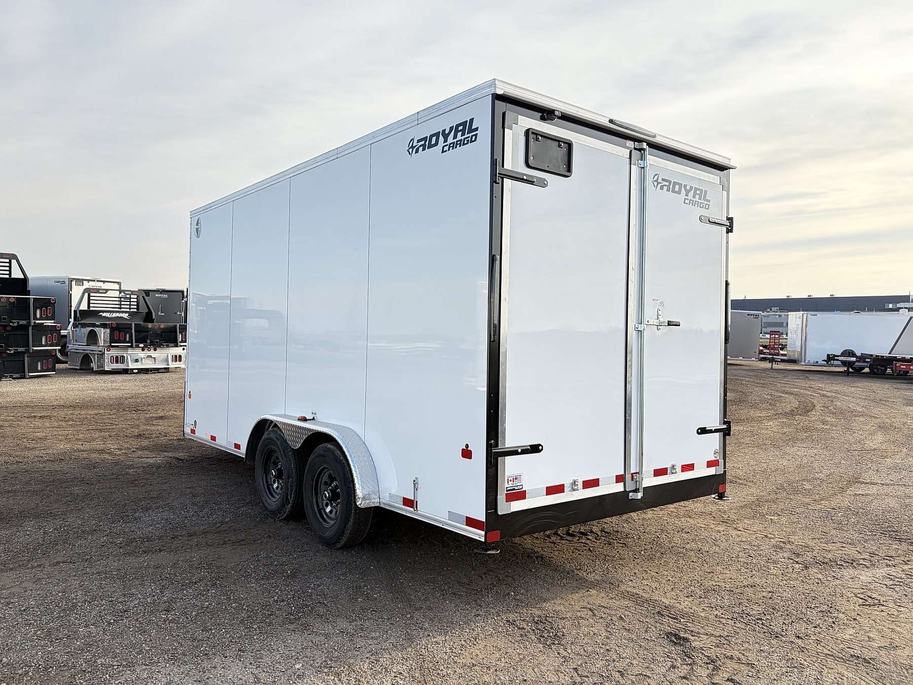 2027 Royal 7.5'x18' Cargo w/ Axle Upgrade and Barn Door
