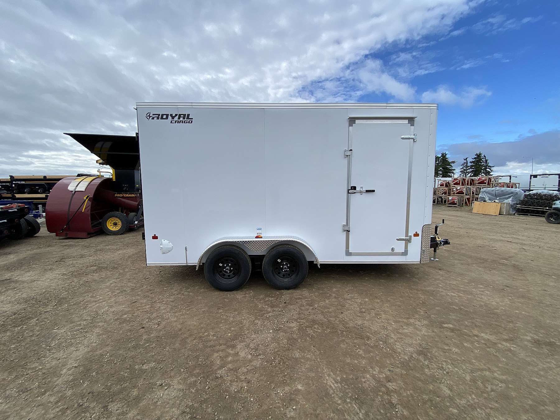 2027 Royal 7'x14' Flat Front Enclosed Cargo Trailer