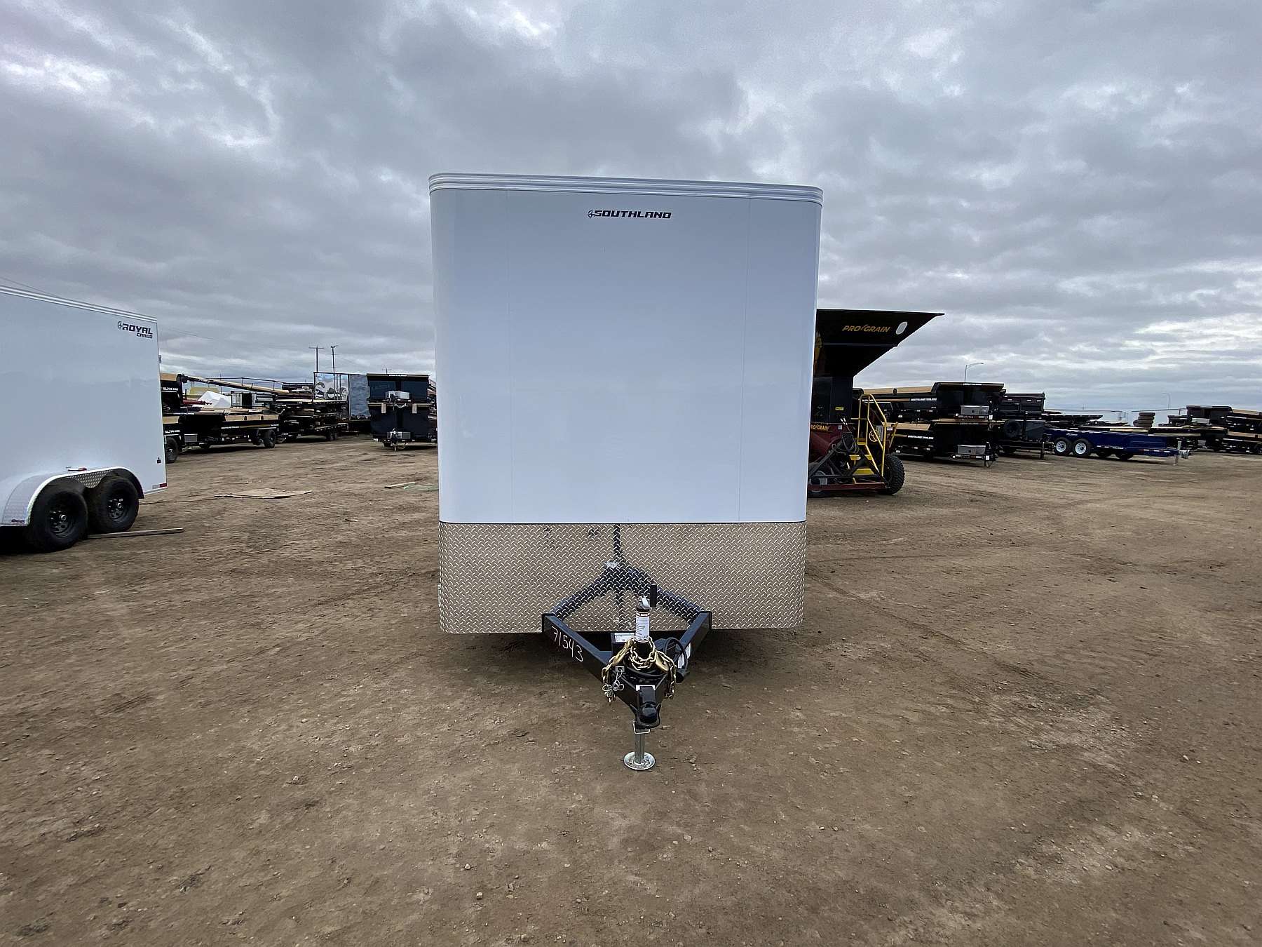 2027 Royal 7'x14' Flat Front Enclosed Cargo Trailer