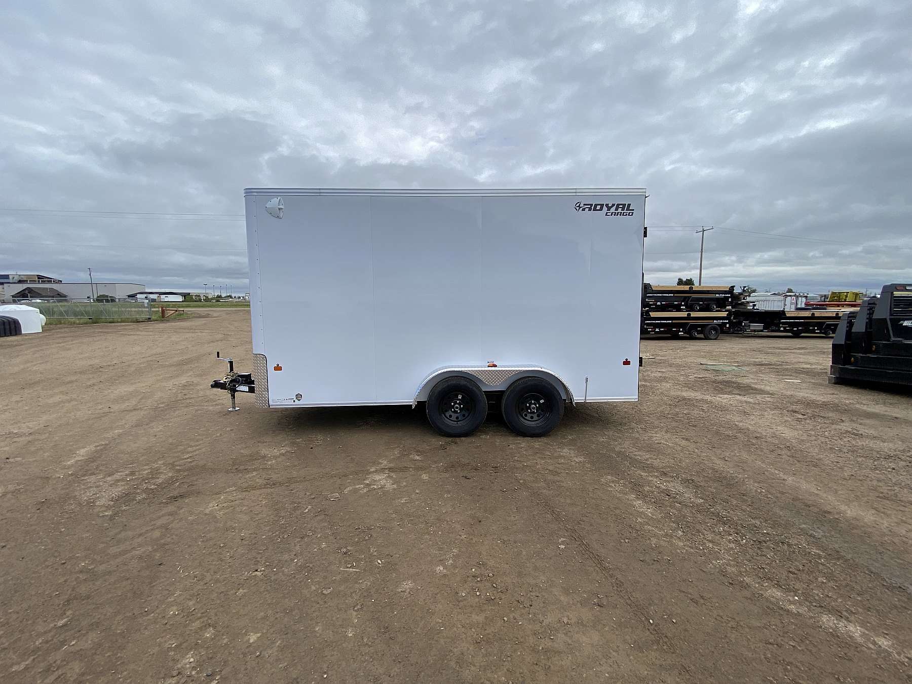 2027 Royal 7'x14' Flat Front Enclosed Cargo Trailer