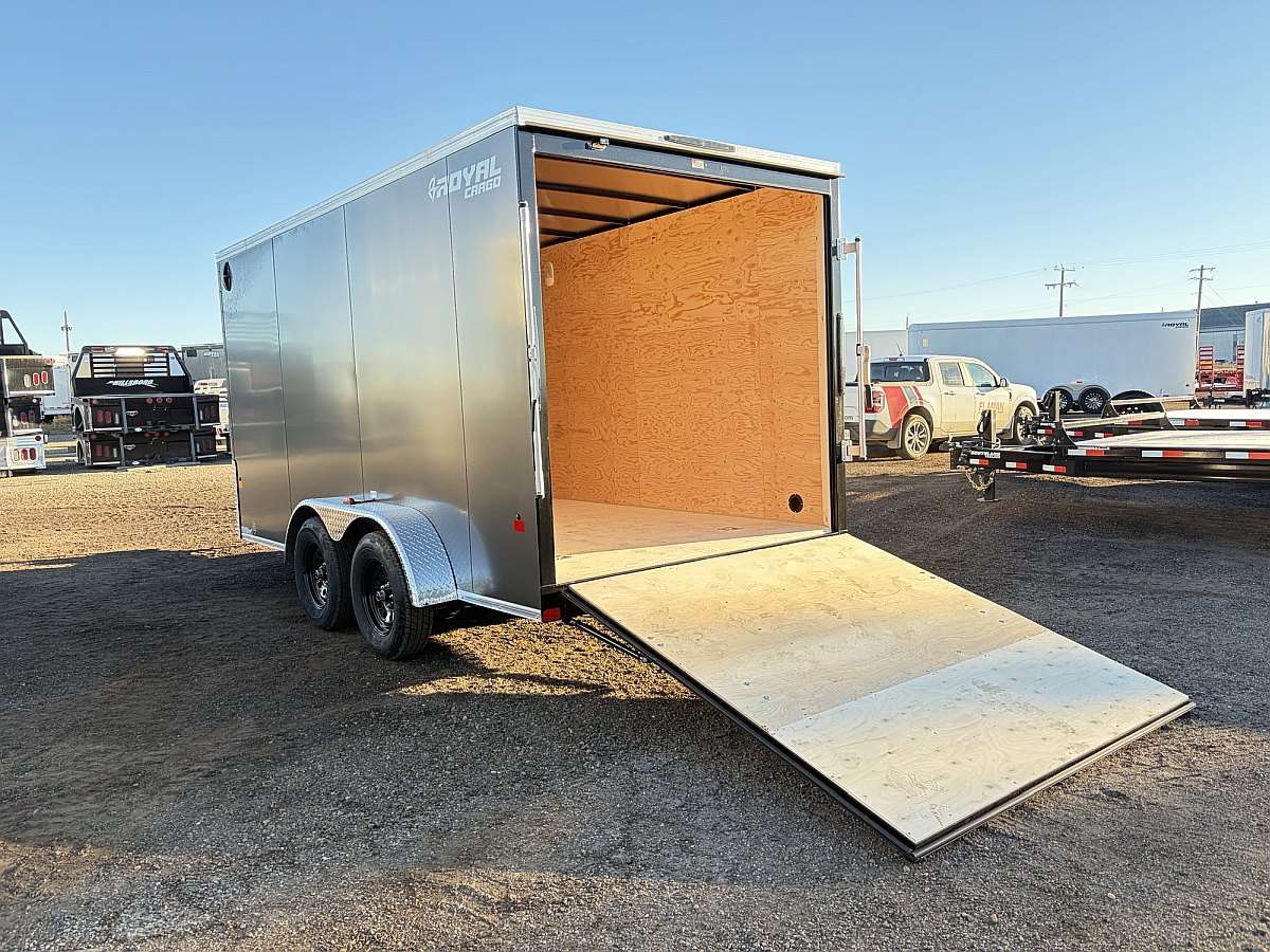 2027 Royal 7'x14' Flat Front Enclosed Cargo Trailer
