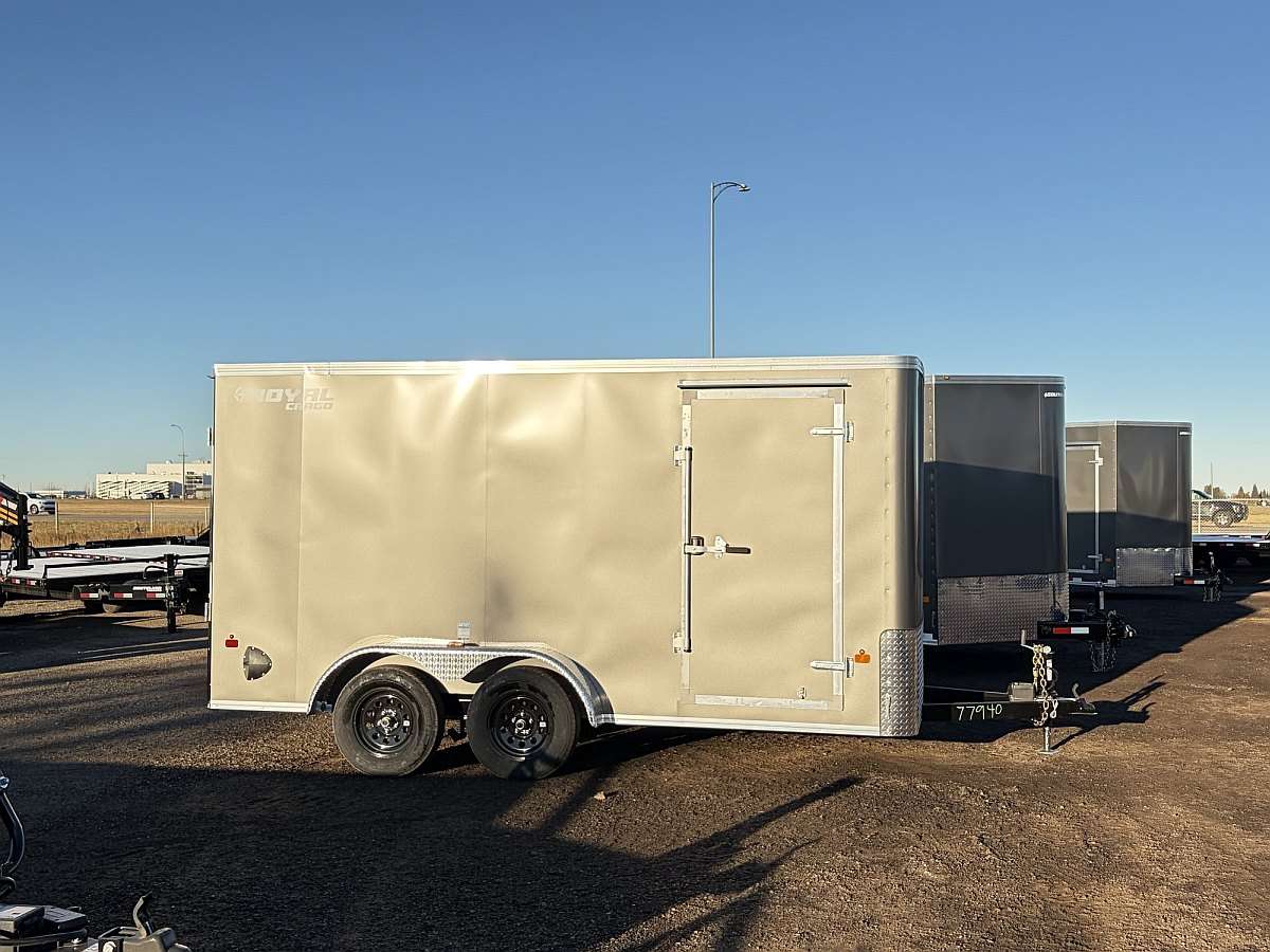2027 Royal 7'x14' Flat Front Enclosed Cargo Trailer
