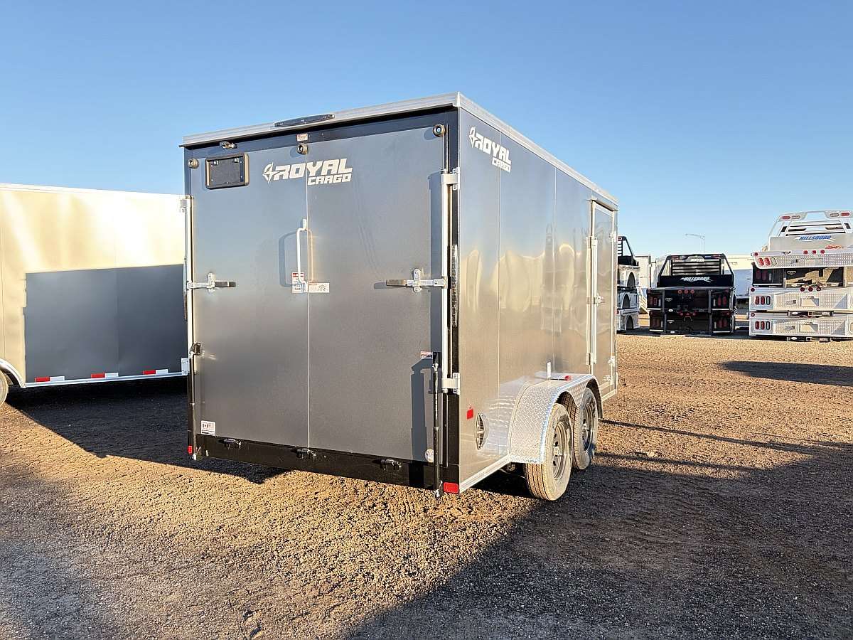 2027 Royal 7'x14' Flat Front Enclosed Cargo Trailer