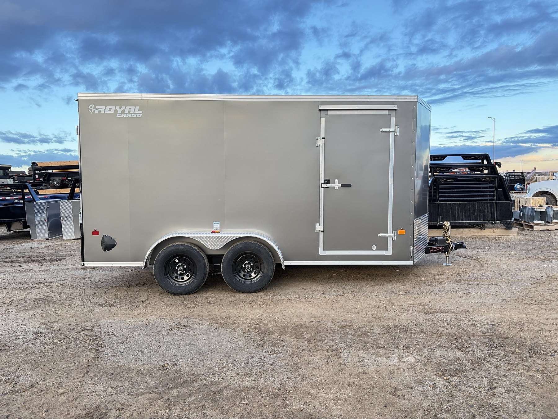2027 Royal 7'x16' Enclosed Cargo Trailer w/ 78" Interior