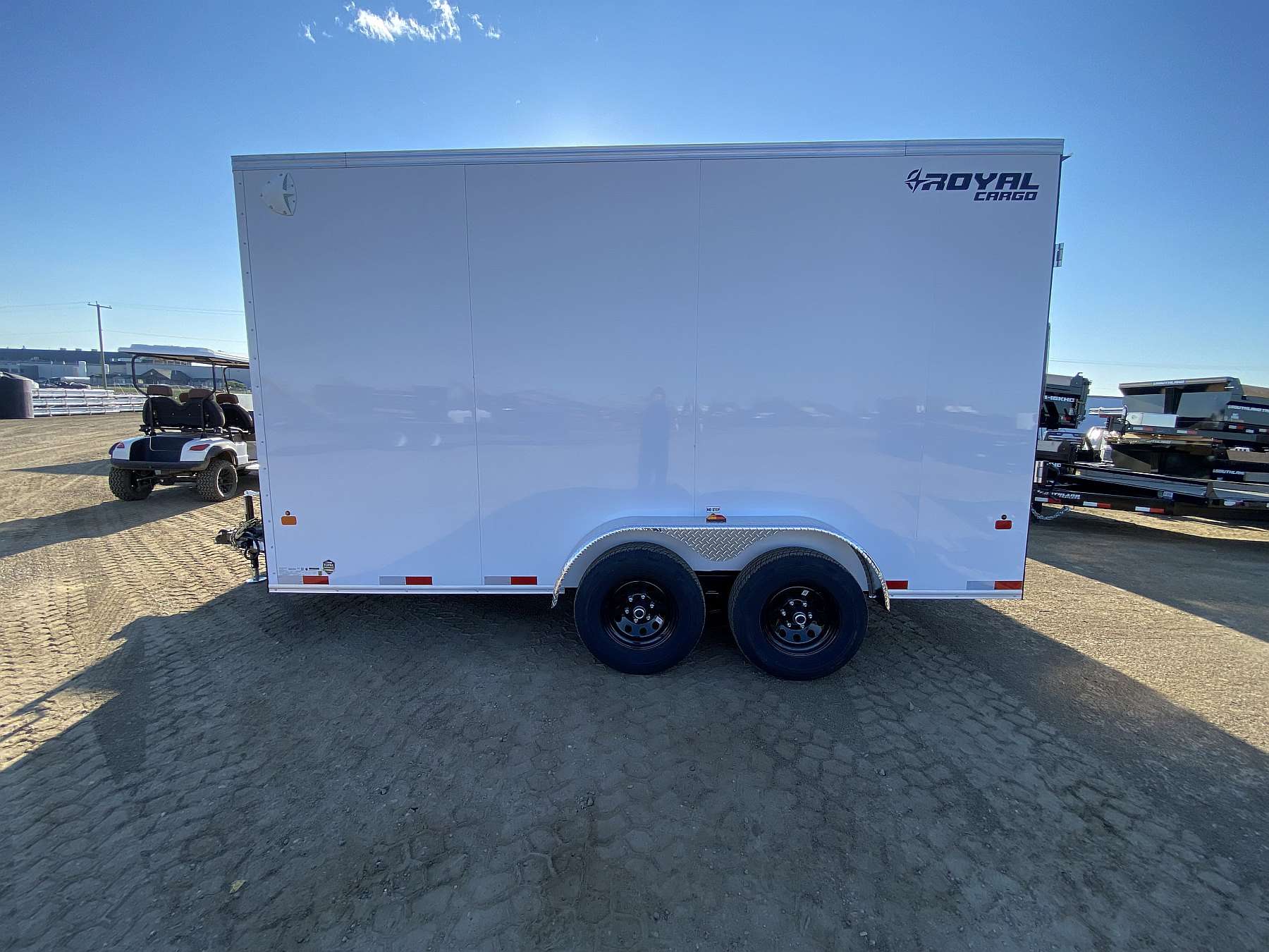 2027 Royal 7'x16' Enclosed Cargo Trailer w/ Axle Upgrade