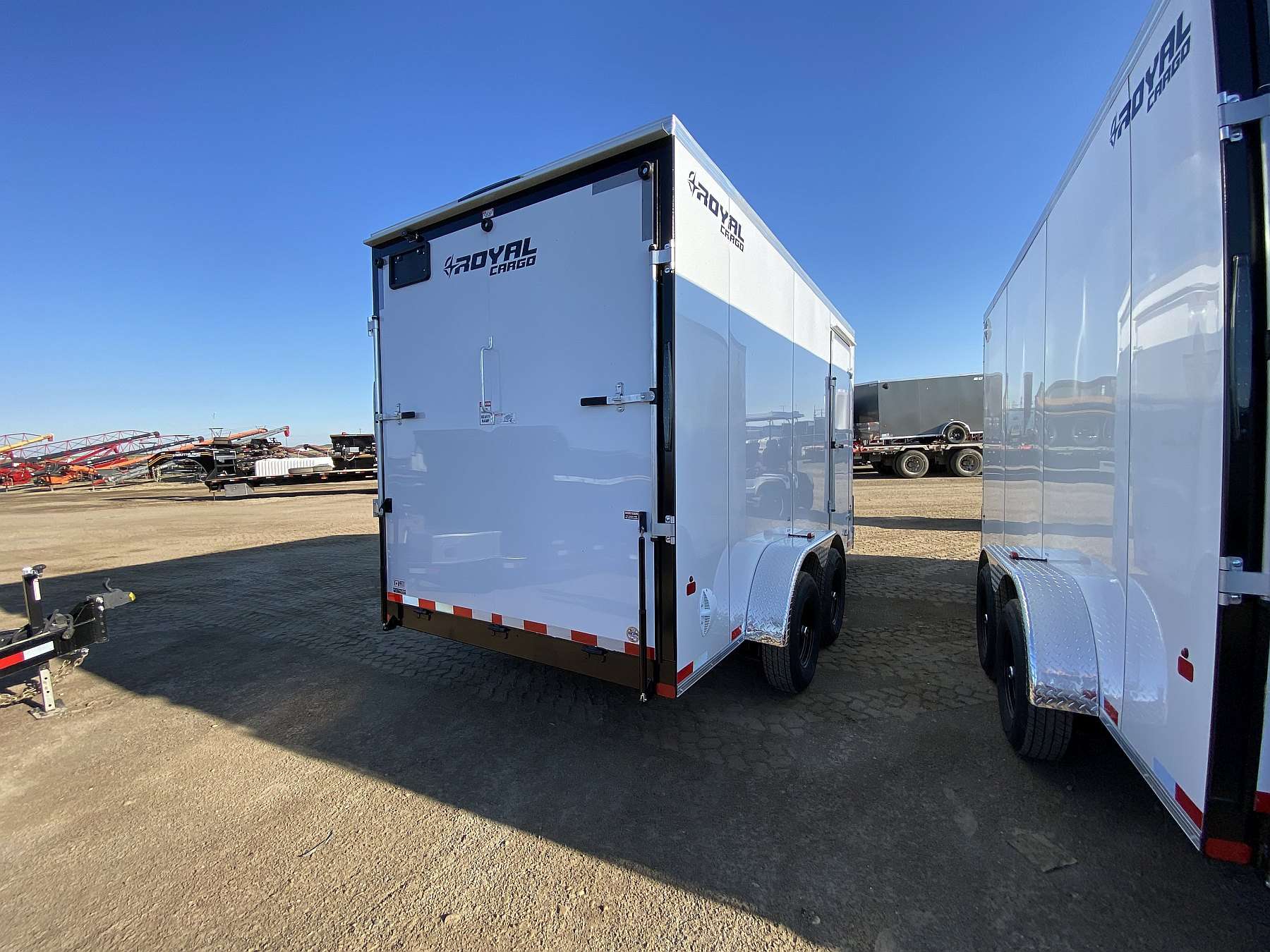 2027 Royal 7'x16' Enclosed Cargo Trailer w/ Axle Upgrade