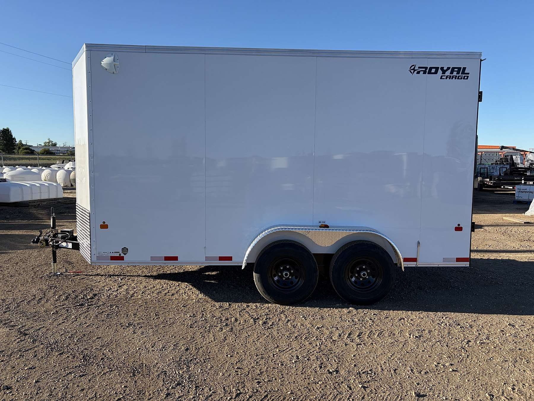 2027 Royal 7'x16' Enclosed Cargo Trailer w/ Axle Upgrade