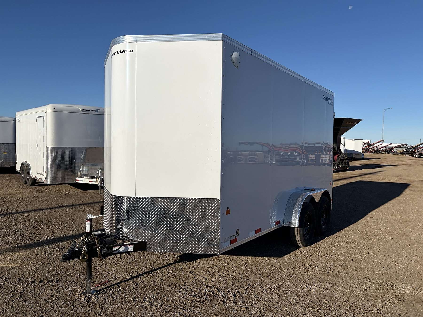 2027 Royal 7'x16' Enclosed Cargo Trailer w/ Axle Upgrade