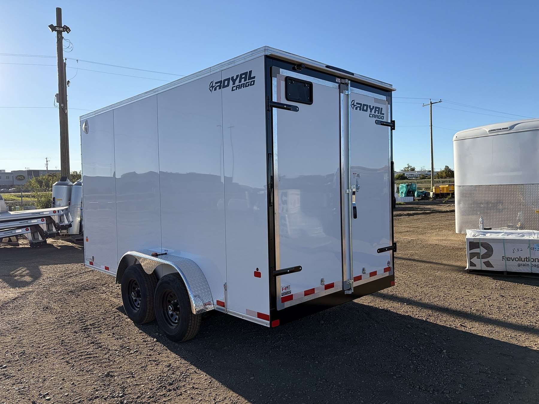 2027 Royal 7'x16' Enclosed Cargo Trailer w/ Axle Upgrade