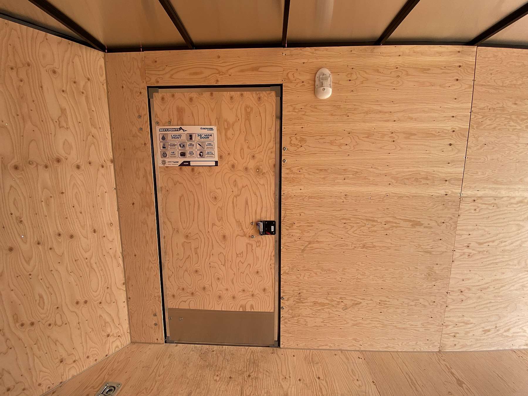 2027 Royal 7'x16' Enclosed Cargo Trailer w/ Axle Upgrade