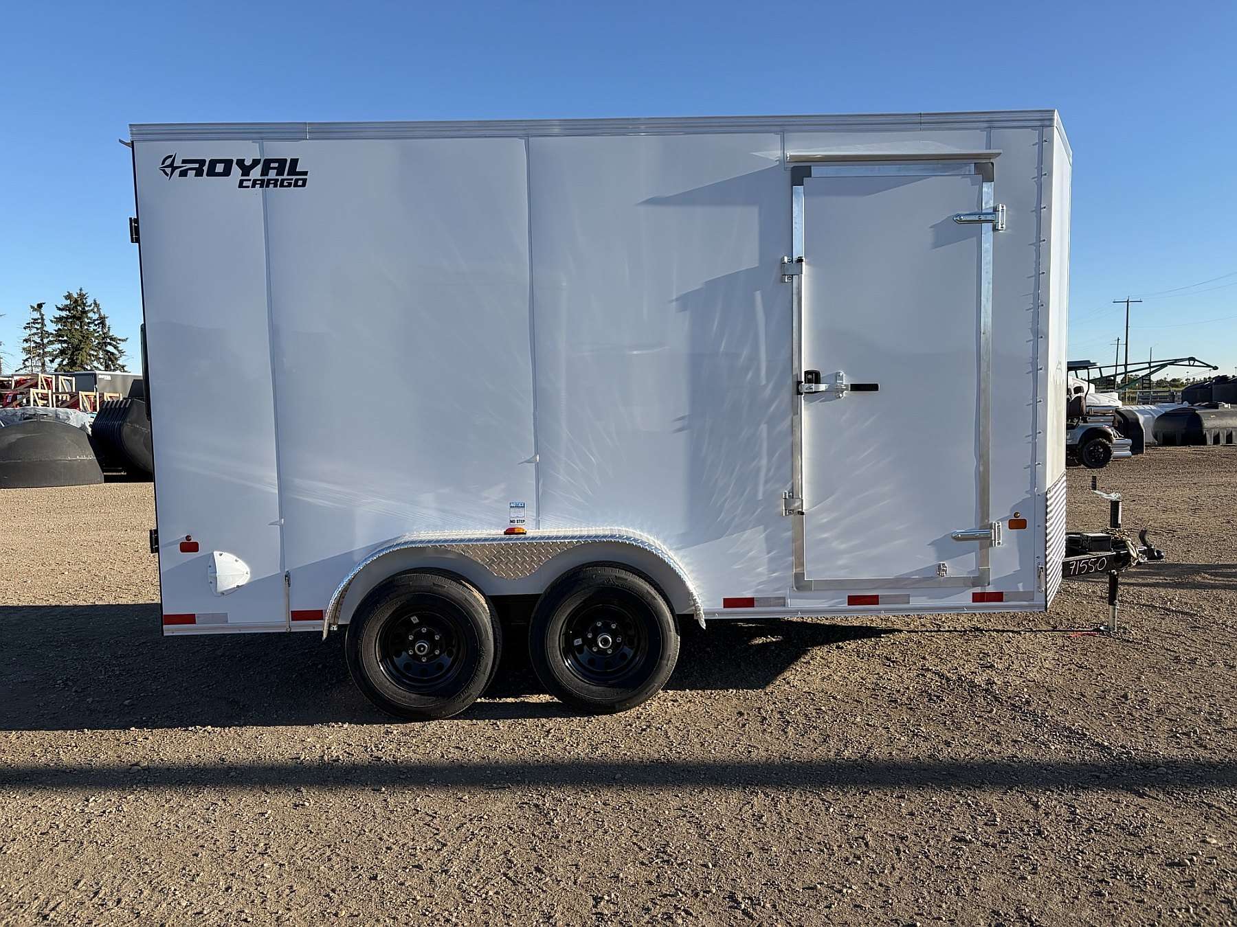 2027 Royal 7'x16' Enclosed Cargo Trailer w/ Axle Upgrade