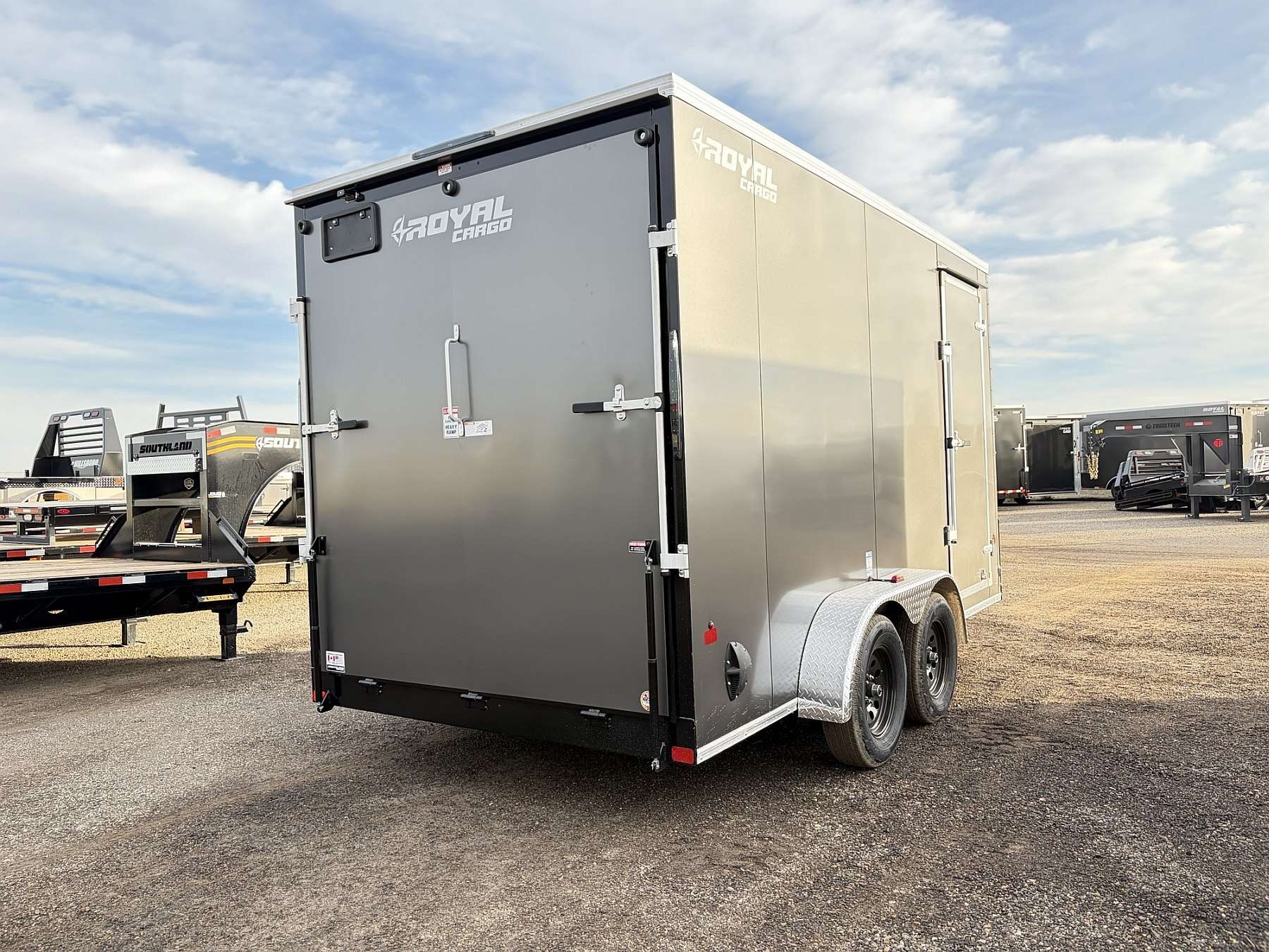 2027 Royal 7'x16' Enclosed Cargo Trailer w/ Ramp Door
