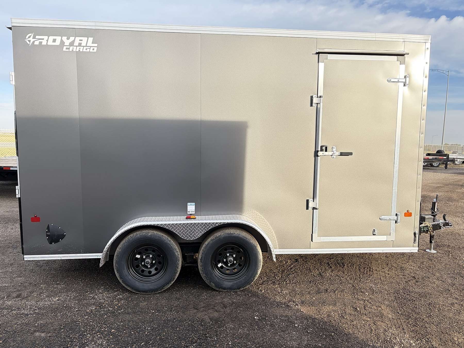 2027 Royal 7'x16' Enclosed Cargo Trailer w/ Ramp Door