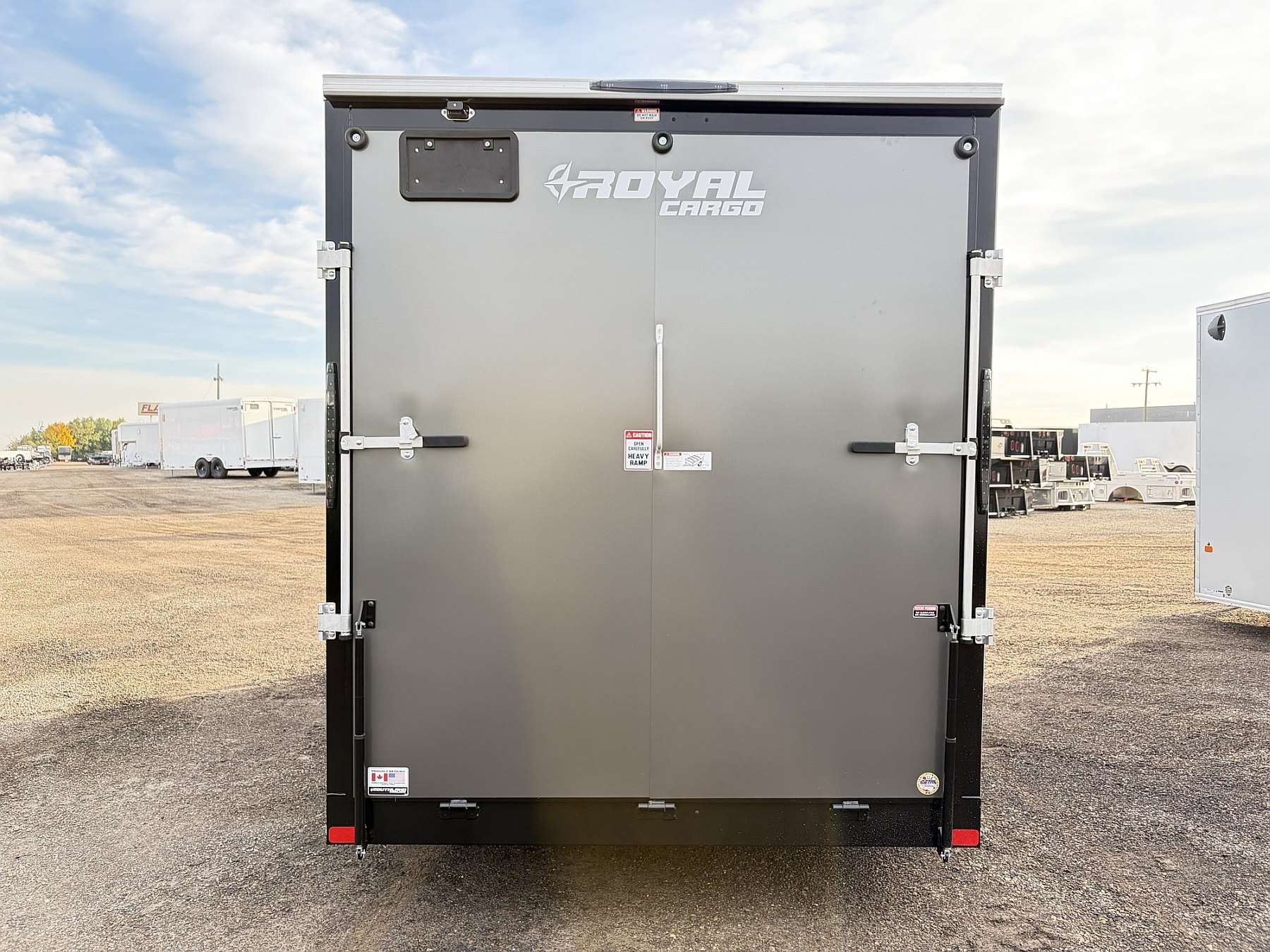 2027 Royal 7'x16' Enclosed Cargo Trailer w/ Ramp Door