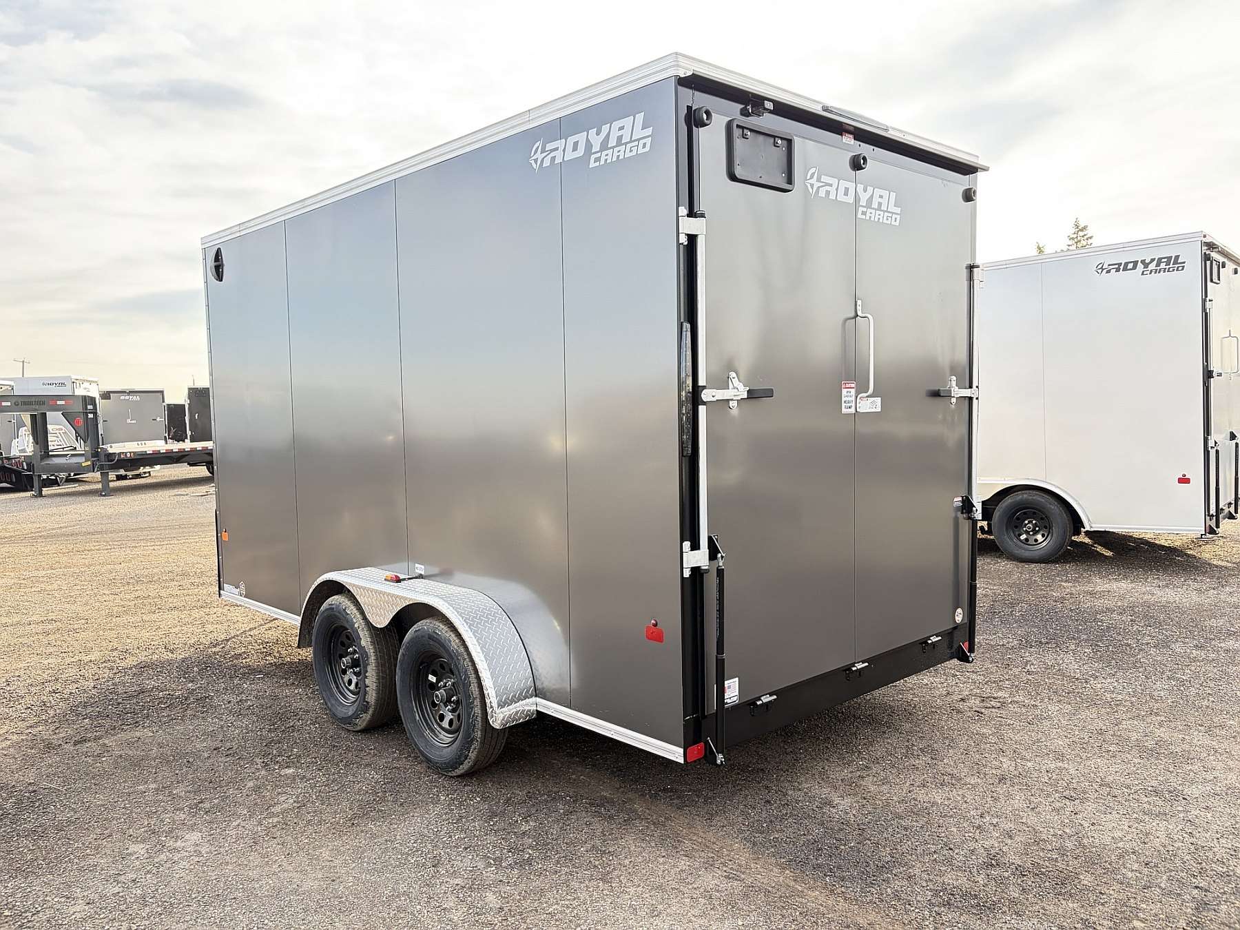 2027 Royal 7'x16' Enclosed Cargo Trailer w/ Ramp Door
