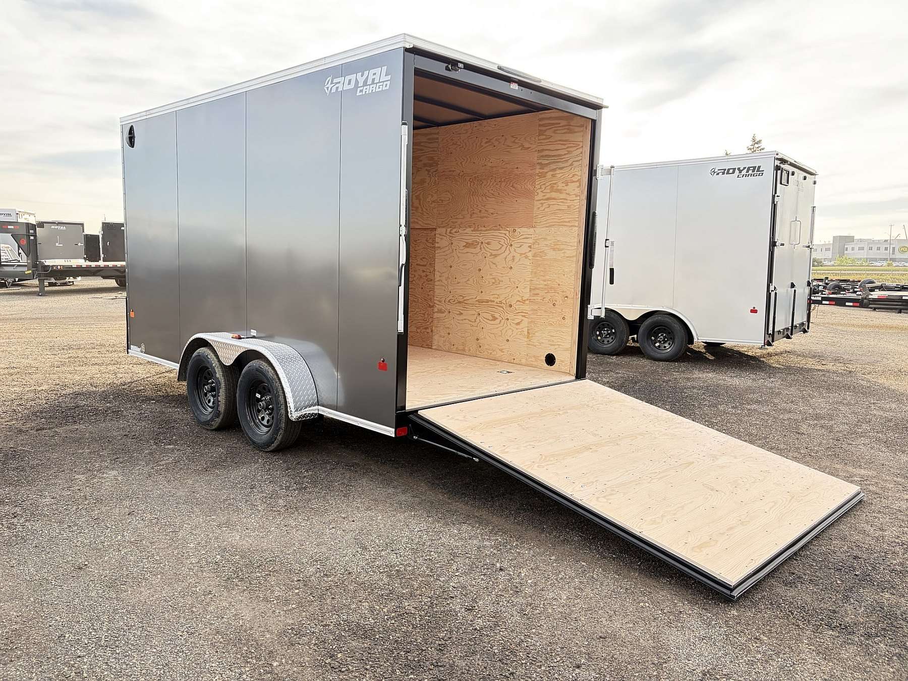 2027 Royal 7'x16' Enclosed Cargo Trailer w/ Ramp Door