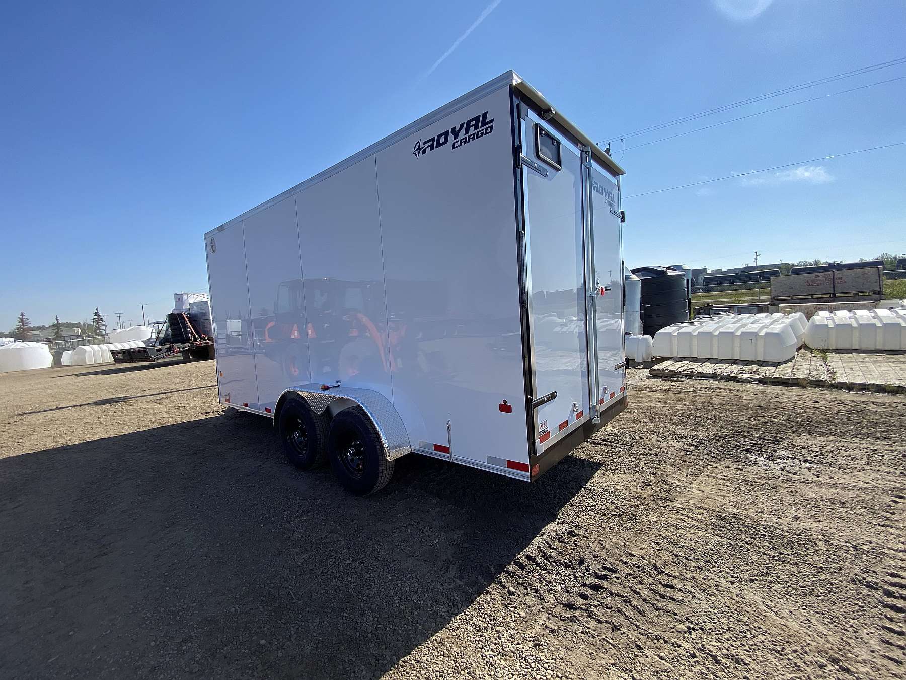 2027 Royal 7'x18' Cargo w/ Axle Upgrade and Barn Door