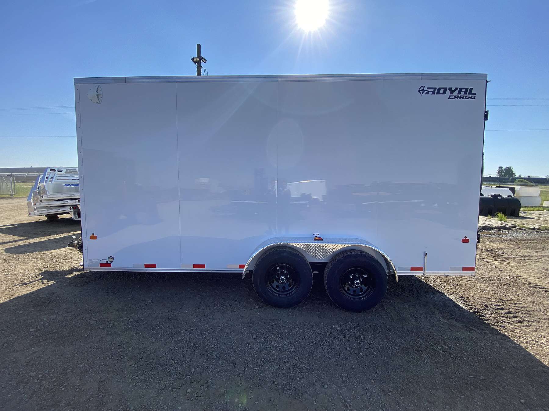 2027 Royal 7'x18' Cargo w/ Axle Upgrade and Barn Door