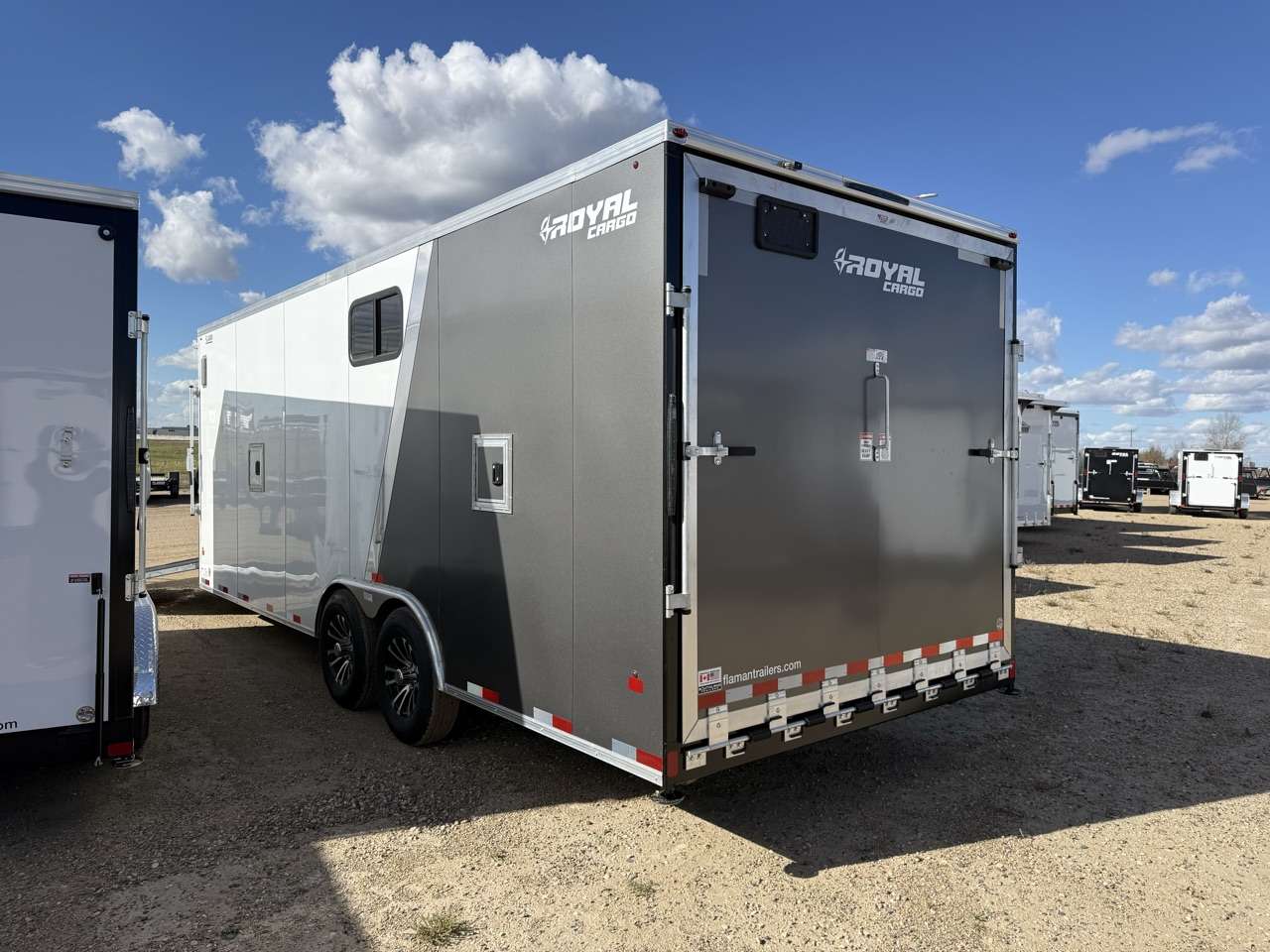 2027 Royal 8'6" x 22' + 4' V-Nose Toy Hauler Trailer
