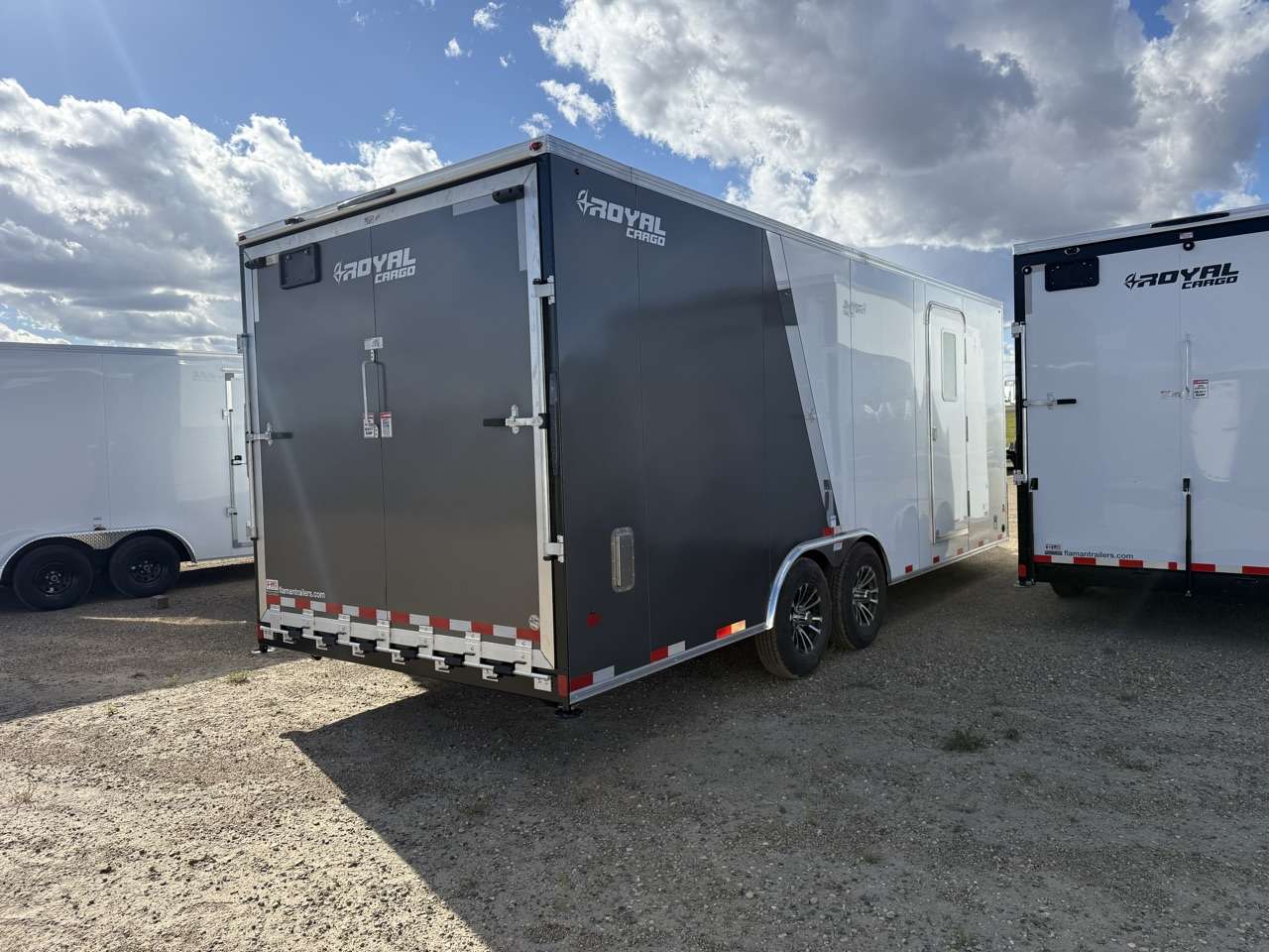 2027 Royal 8'6" x 22' + 4' V-Nose Toy Hauler Trailer