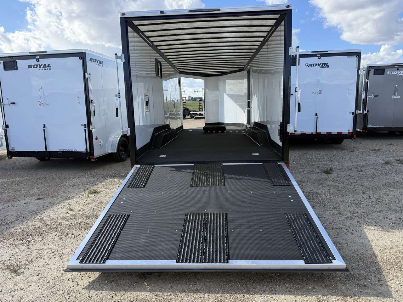 2027 Royal 8'6" x 22' + 4' V-Nose Toy Hauler Trailer