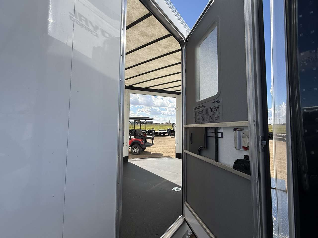 2027 Royal 8'6" x 22' + 4' V-Nose Toy Hauler Trailer