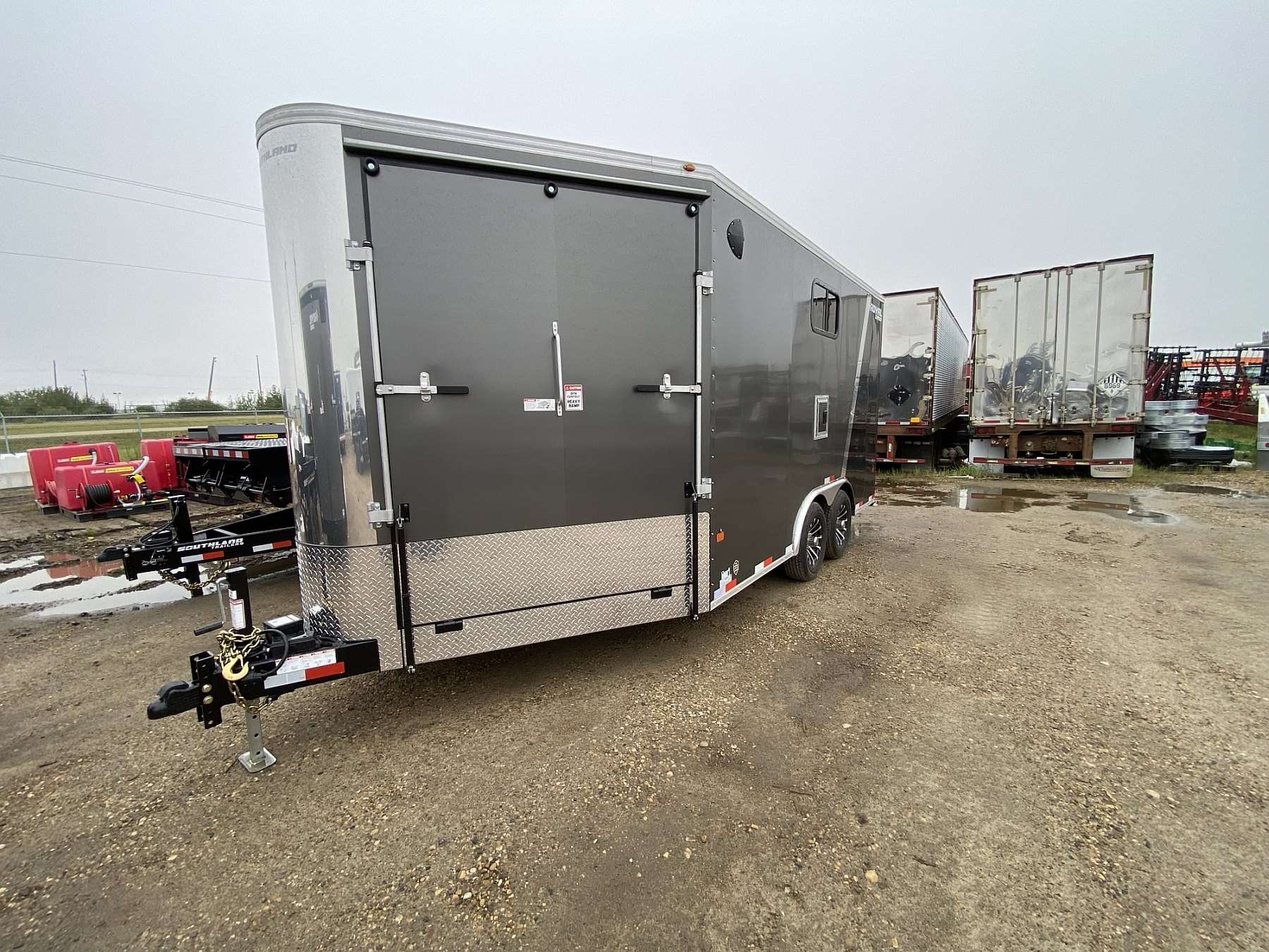 2027 Royal 8'x14' + 4' Lowboy Enclosed Sled Trailer
