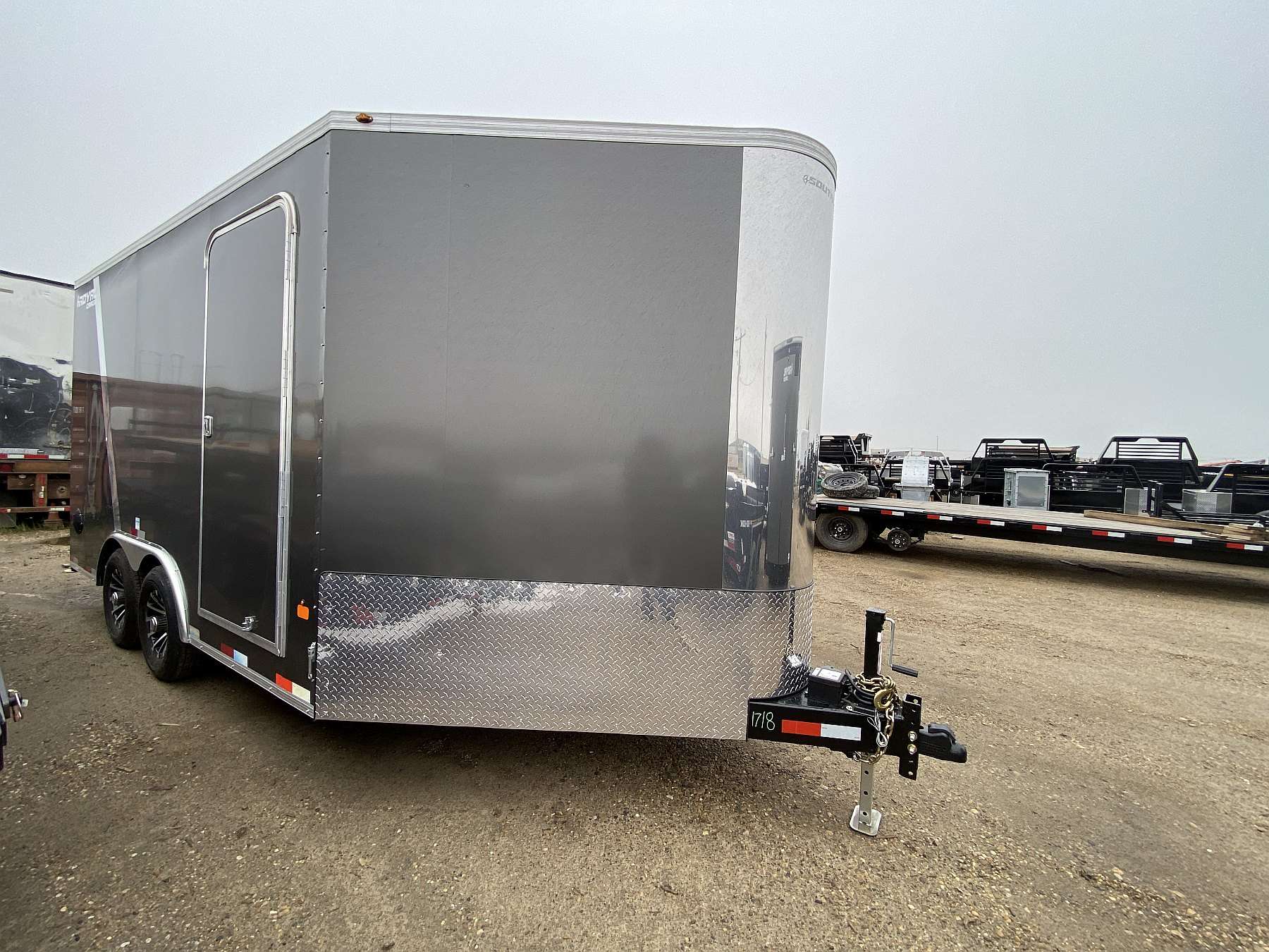 2027 Royal 8'x14' + 4' Lowboy Enclosed Sled Trailer
