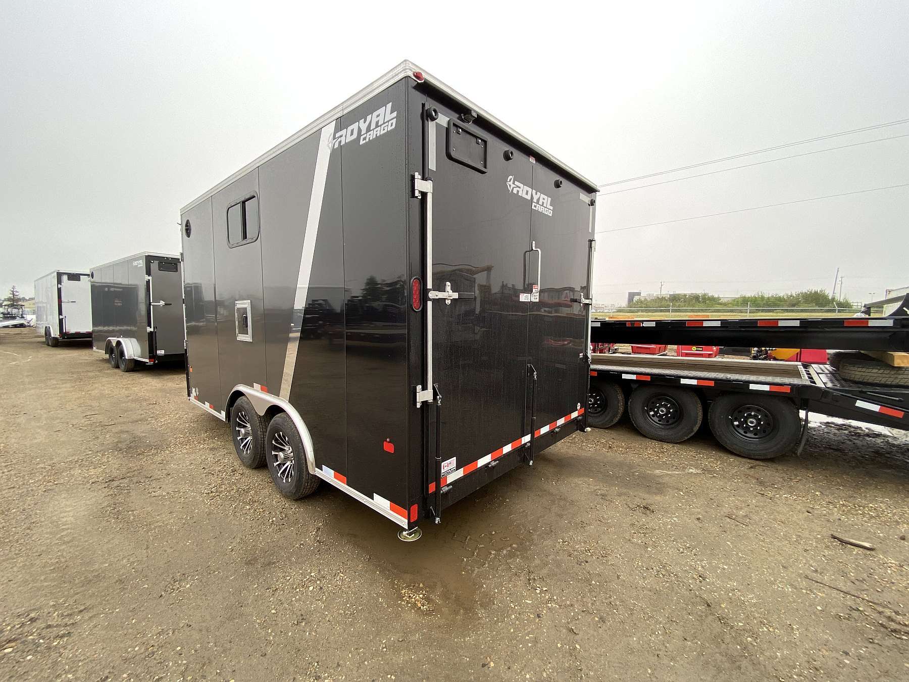 2027 Royal 8'x14' + 4' Lowboy Enclosed Sled Trailer