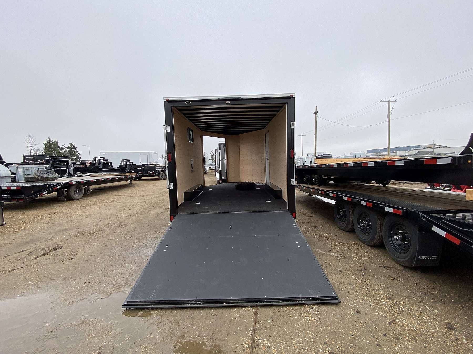 2027 Royal 8'x14' + 4' Lowboy Enclosed Sled Trailer