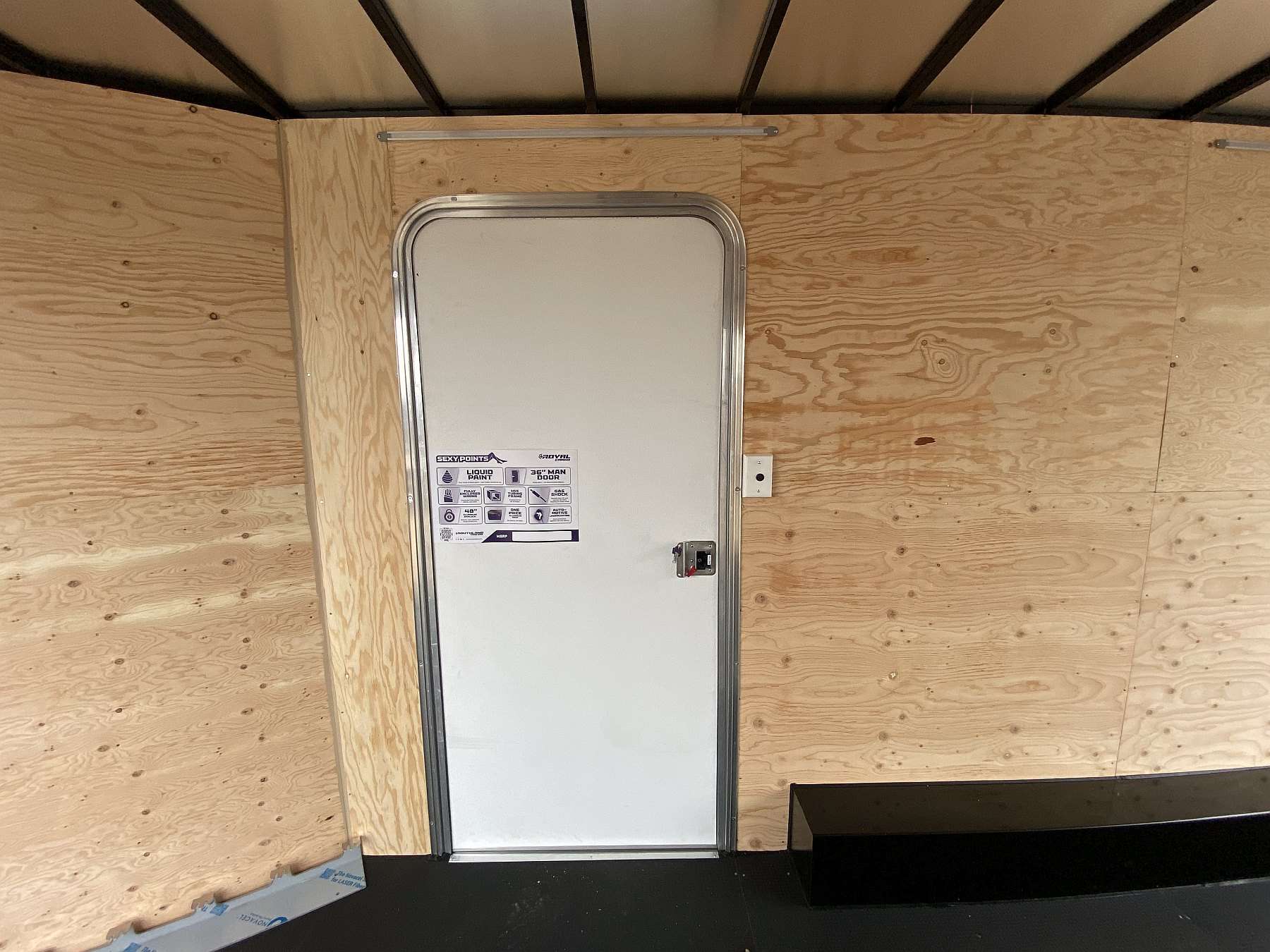 2027 Royal 8'x14' + 4' Lowboy Enclosed Sled Trailer