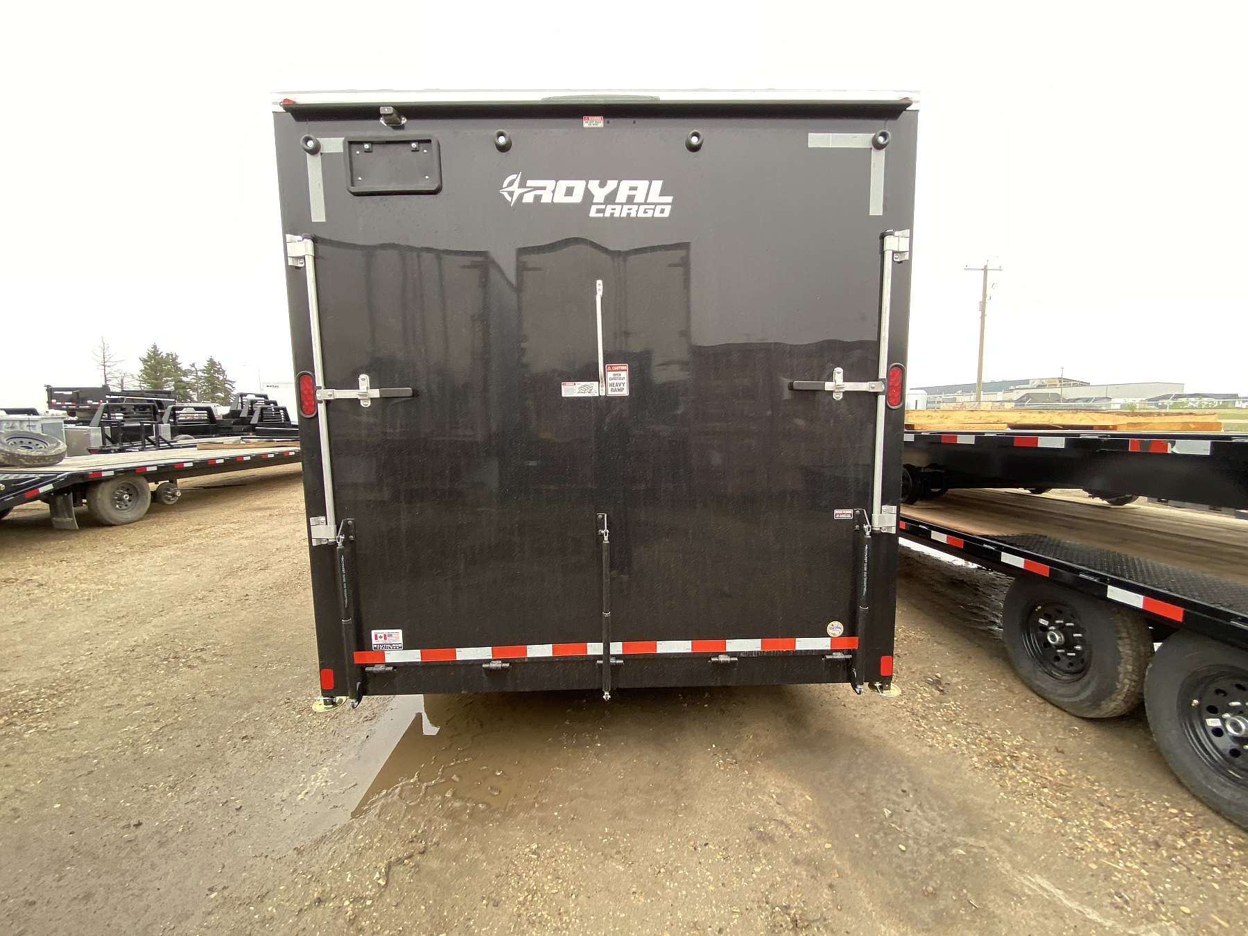 2027 Royal 8'x14' + 4' Lowboy Enclosed Sled Trailer
