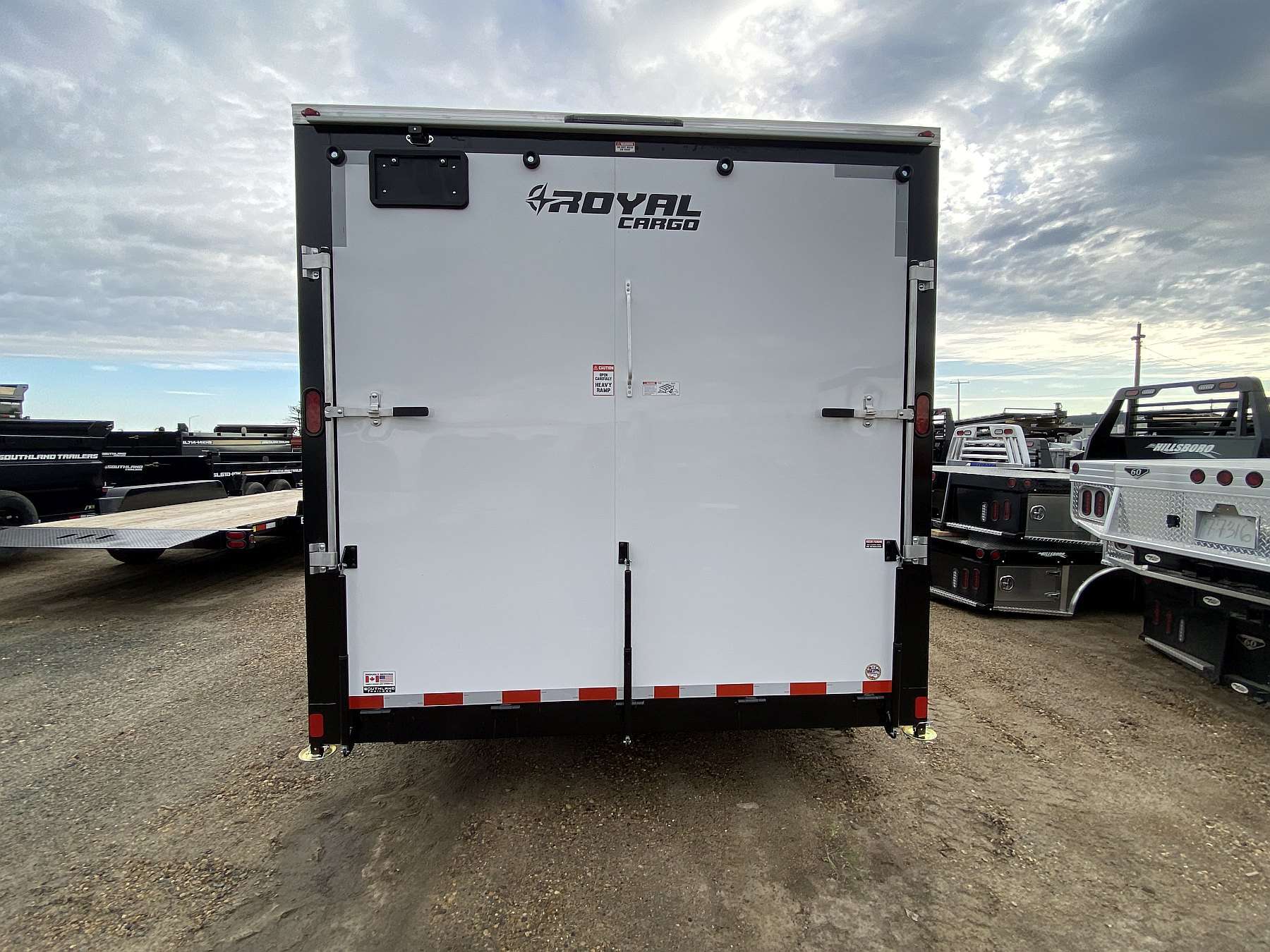 2027 Royal 8'x14' + 4' Lowboy Enclosed Sled Trailer