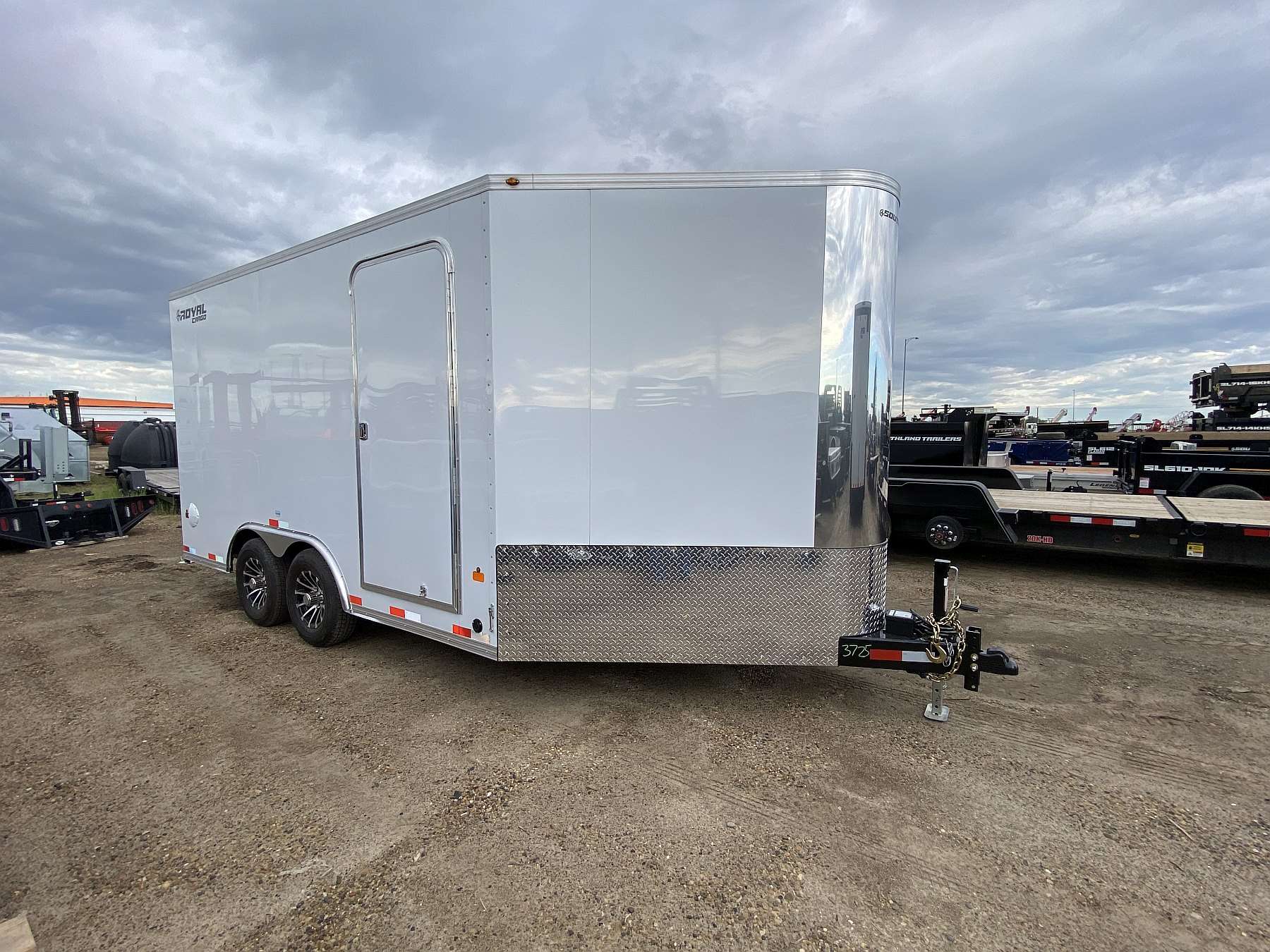 2027 Royal 8'x14' + 4' Lowboy Enclosed Sled Trailer