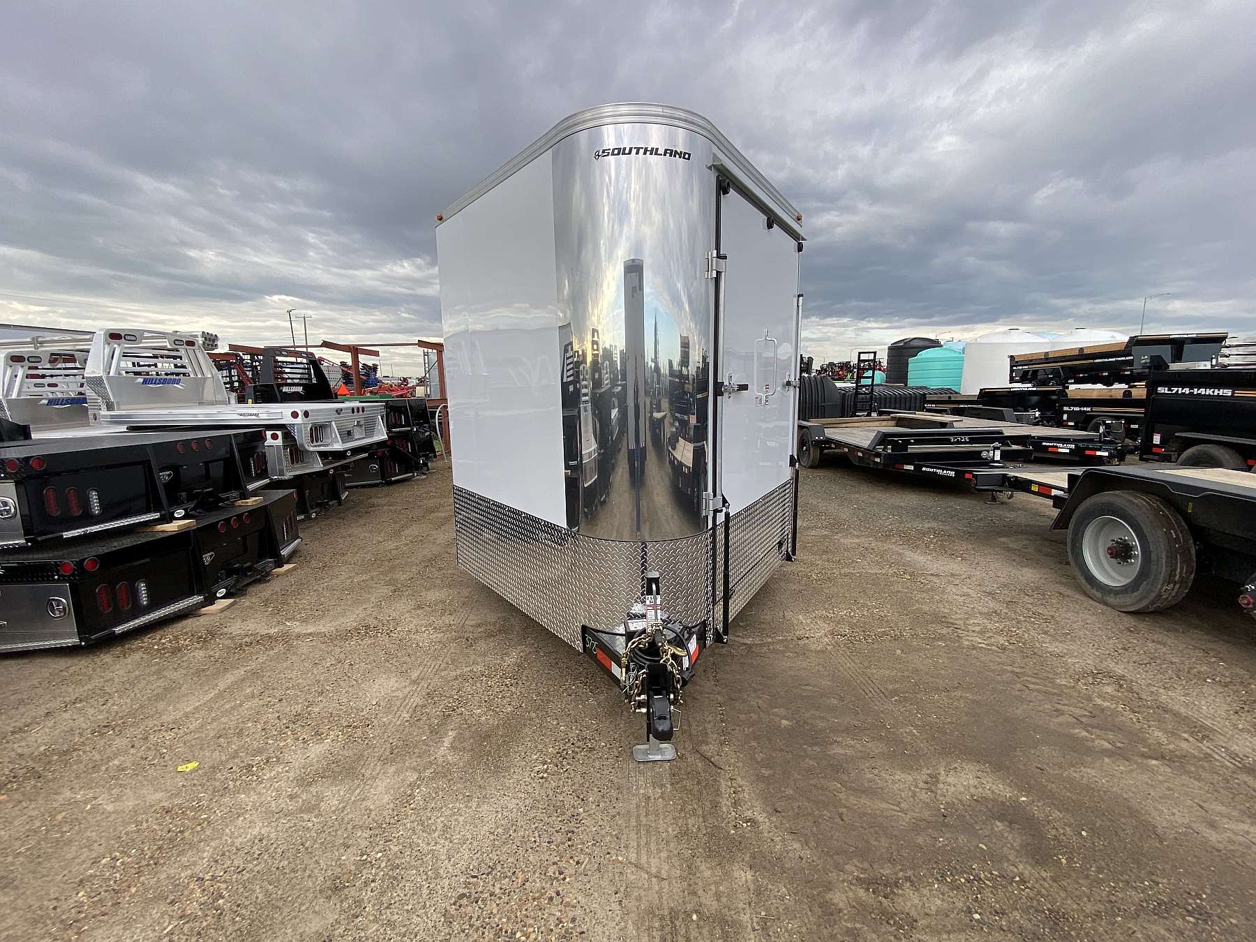 2027 Royal 8'x14' + 4' Lowboy Enclosed Sled Trailer