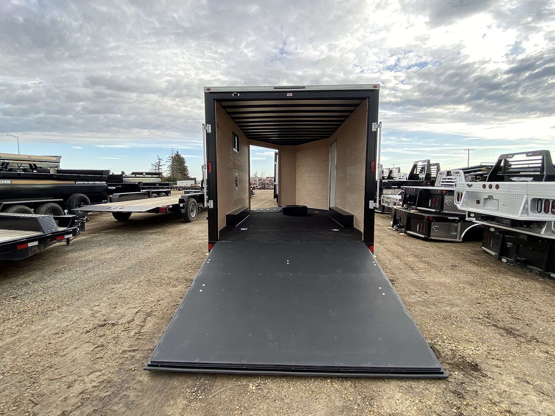 2027 Royal 8'x14' + 4' Lowboy Enclosed Sled Trailer