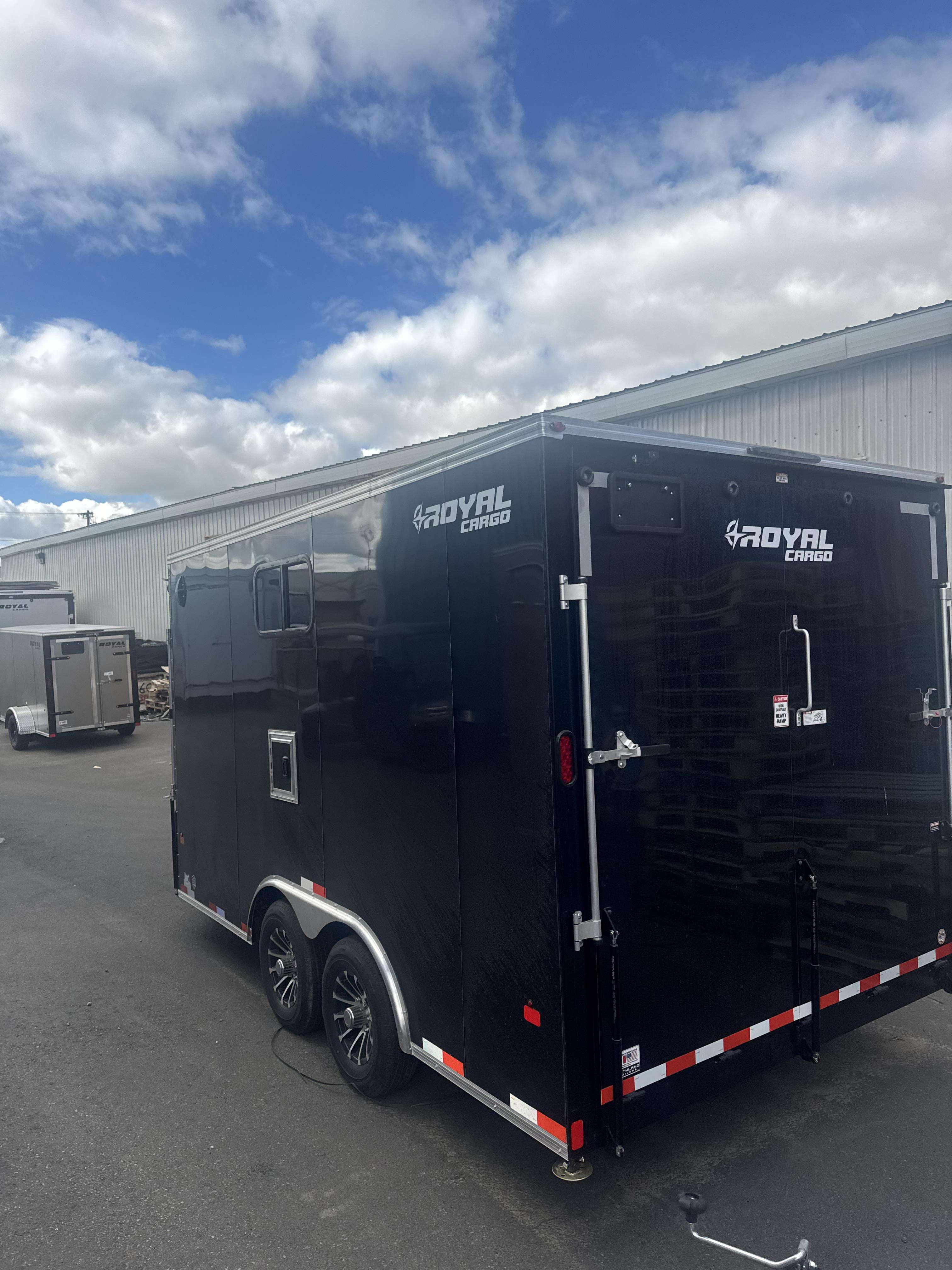 2027 Royal 8'x14' + 4' Lowboy Enclosed Sled Trailer