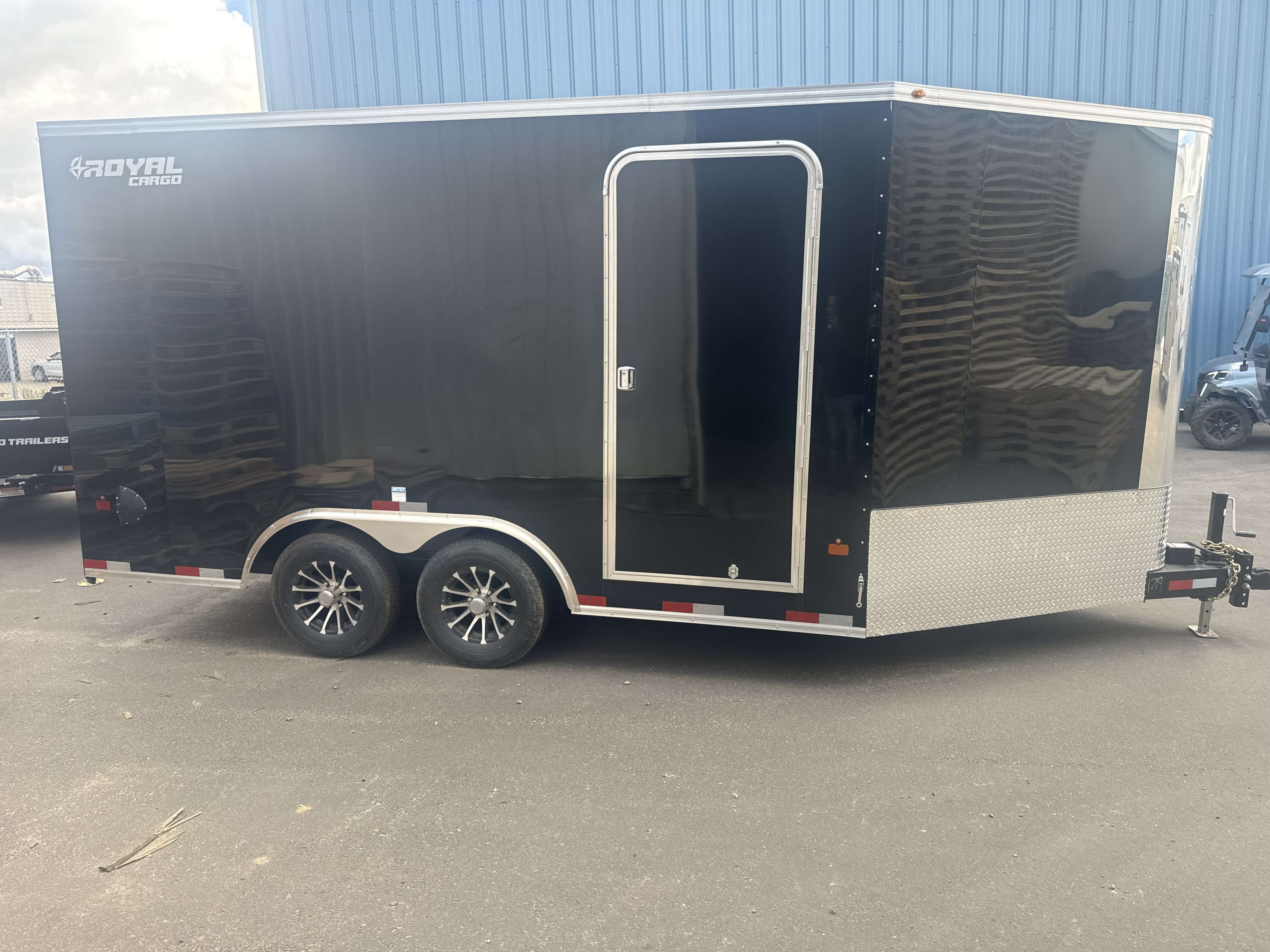 2027 Royal 8'x14' + 4' Lowboy Enclosed Sled Trailer
