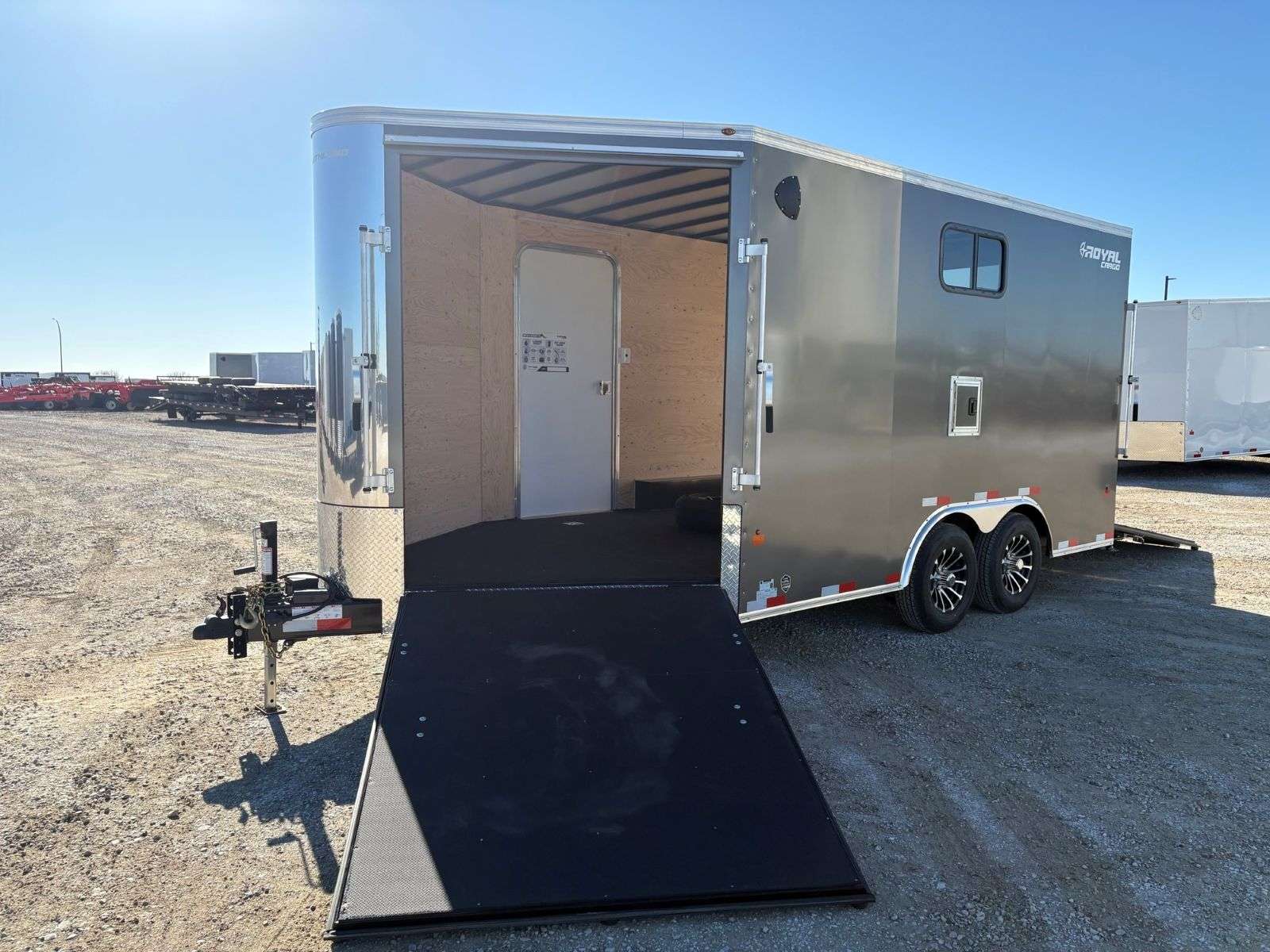 2027 Royal 8'x14' + 4' Lowboy Enclosed Sled Trailer