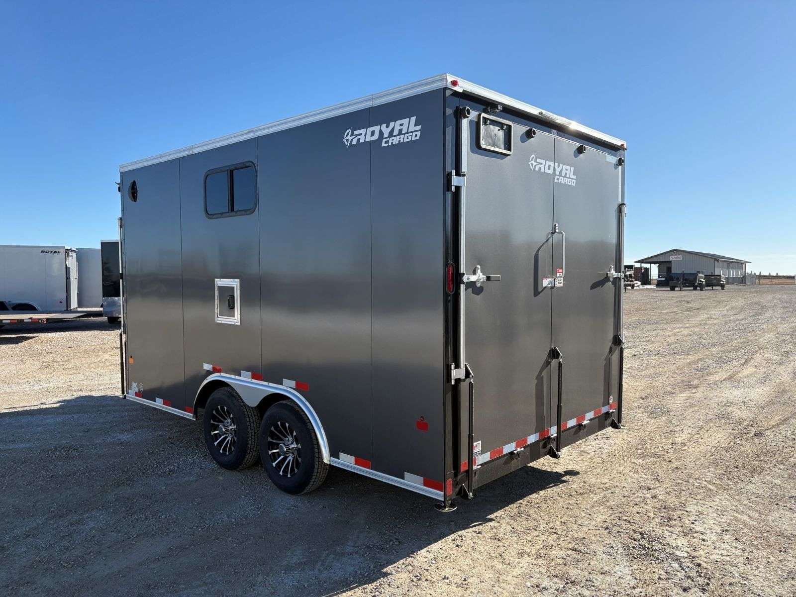 2027 Royal 8'x14' + 4' Lowboy Enclosed Sled Trailer