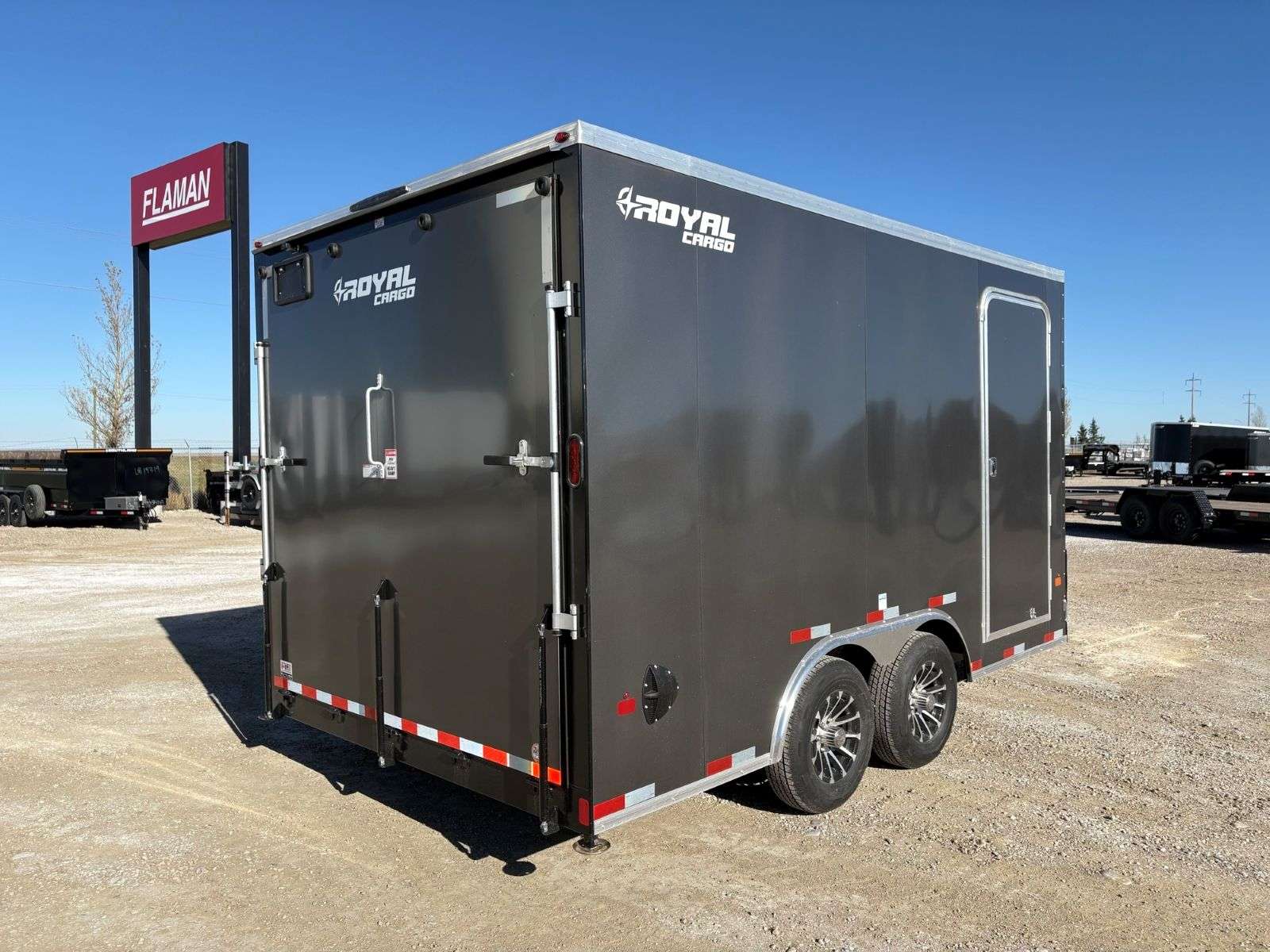 2027 Royal 8'x14' + 4' Lowboy Enclosed Sled Trailer