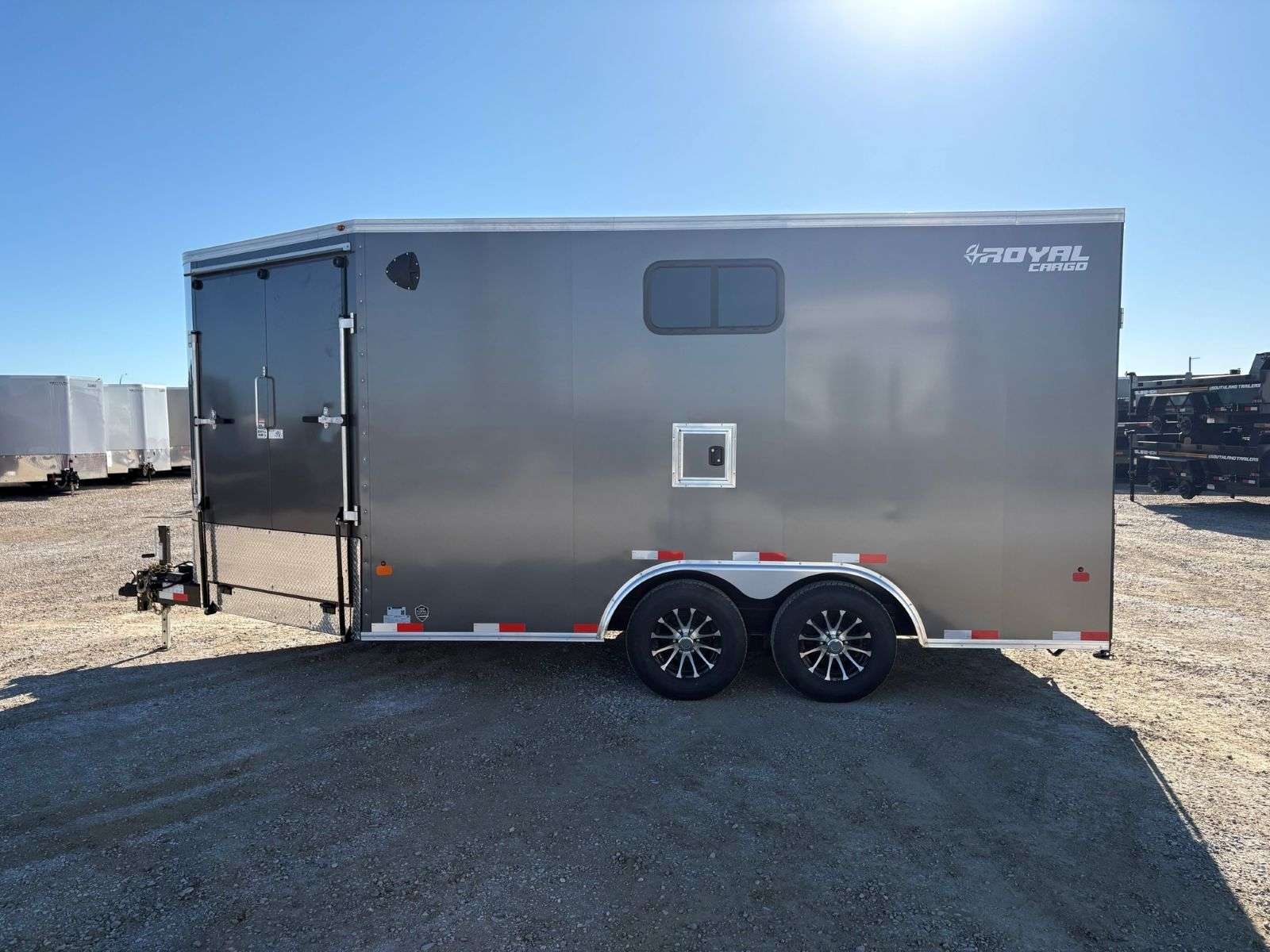 2027 Royal 8'x14' + 4' Lowboy Enclosed Sled Trailer